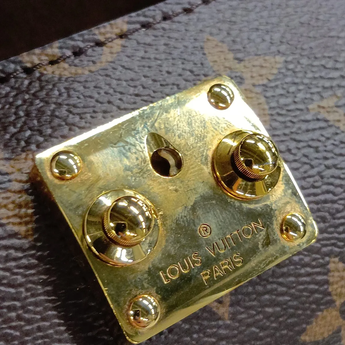 Monogram Papillon Trunk M57835 Brown, without strap, RFID detected. — view 14