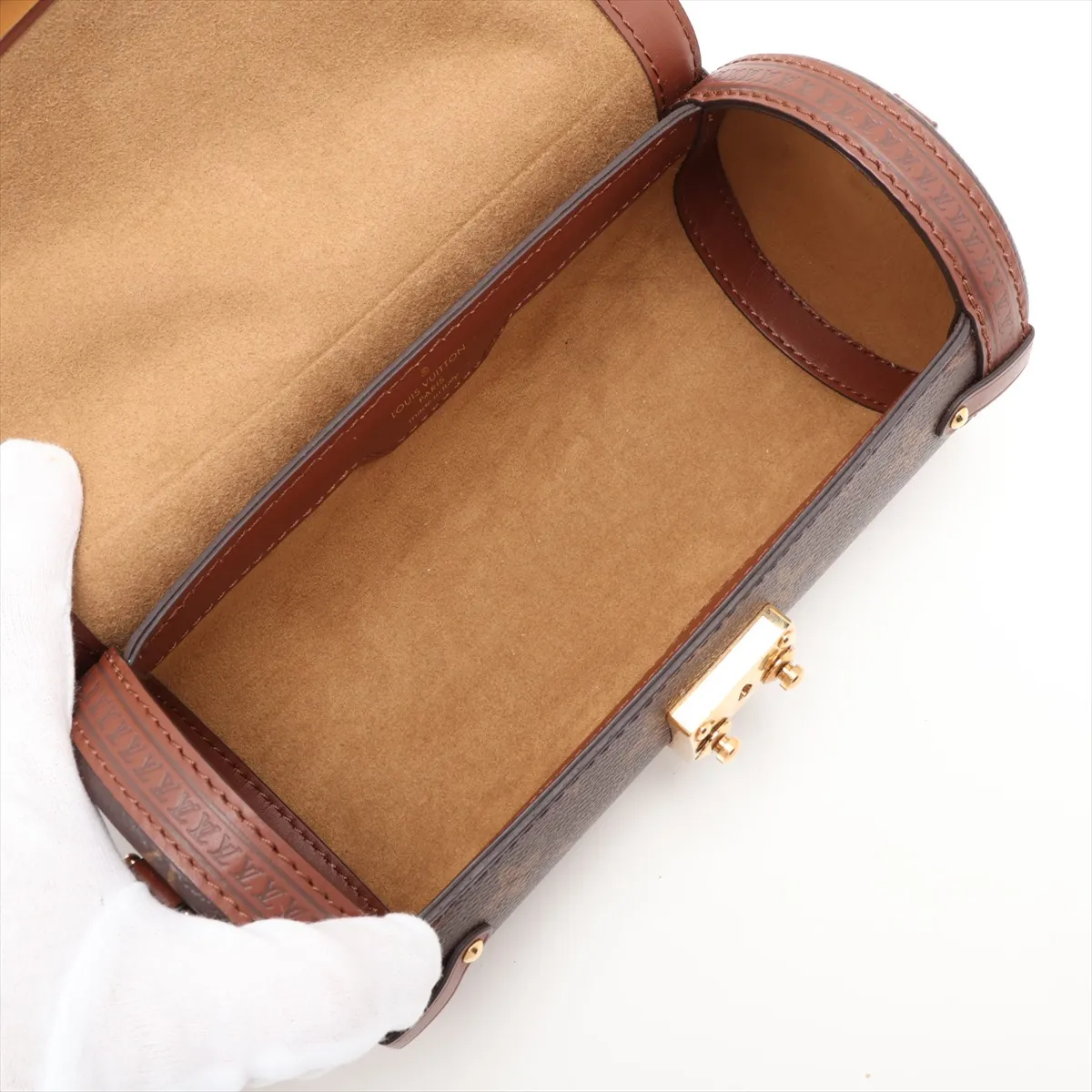 Monogram Papillon Trunk M57835 Brown, without strap, RFID detected. — view 6