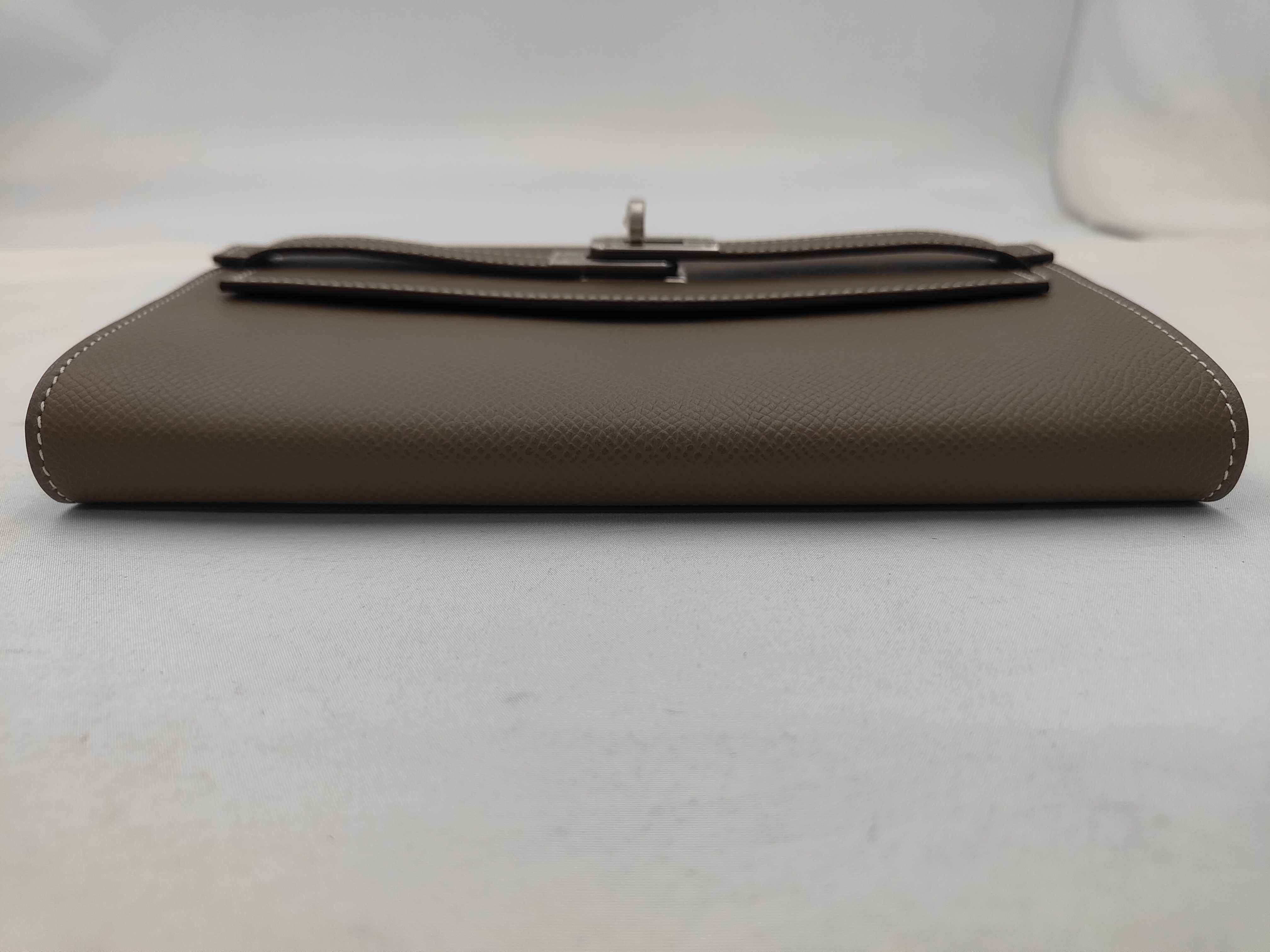 Kelly To Go Epsom Etoupe Bag (Unused, Stored) — view 4