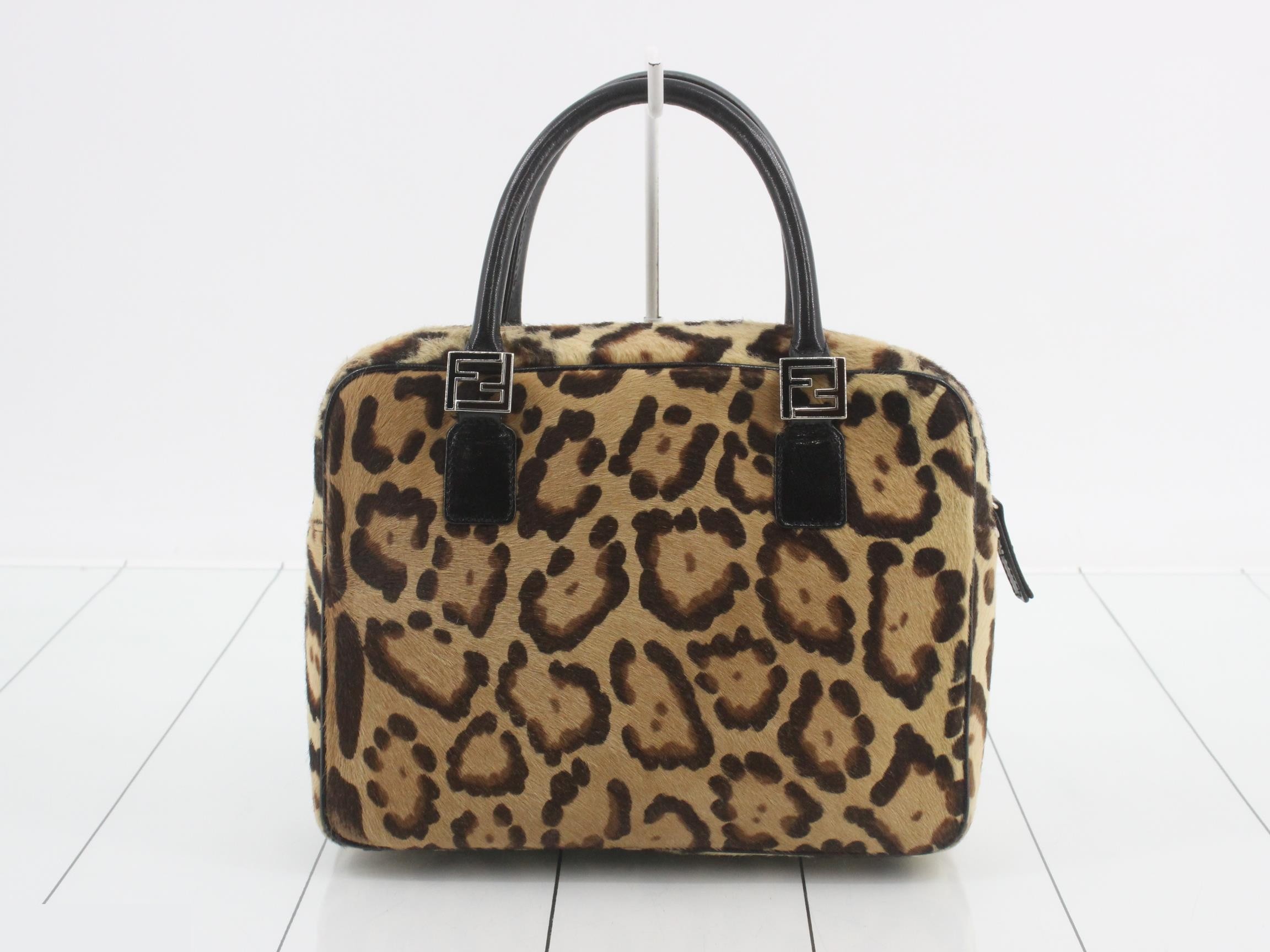 Calf hair handbag — view 2