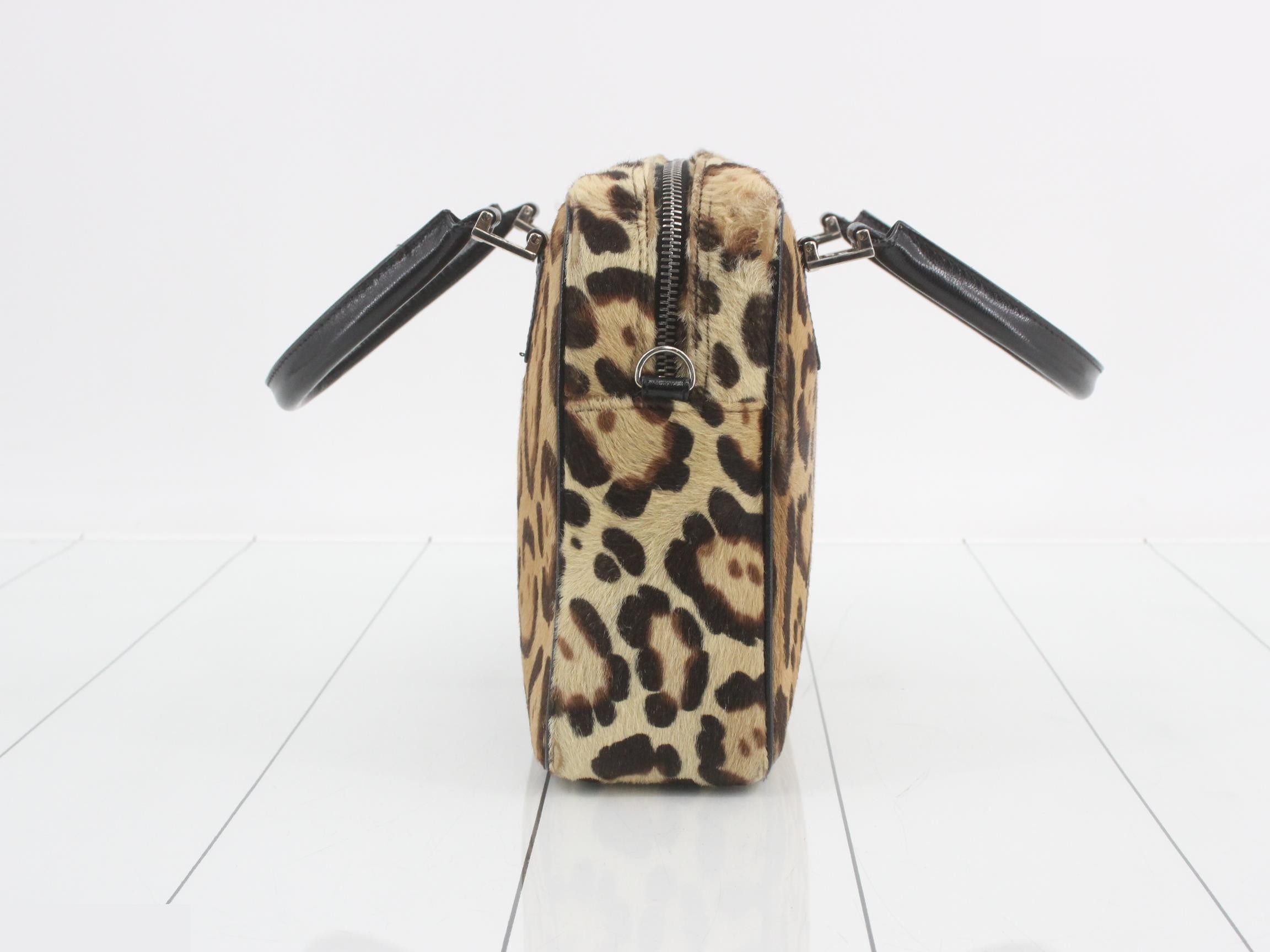 Calf hair handbag — view 3
