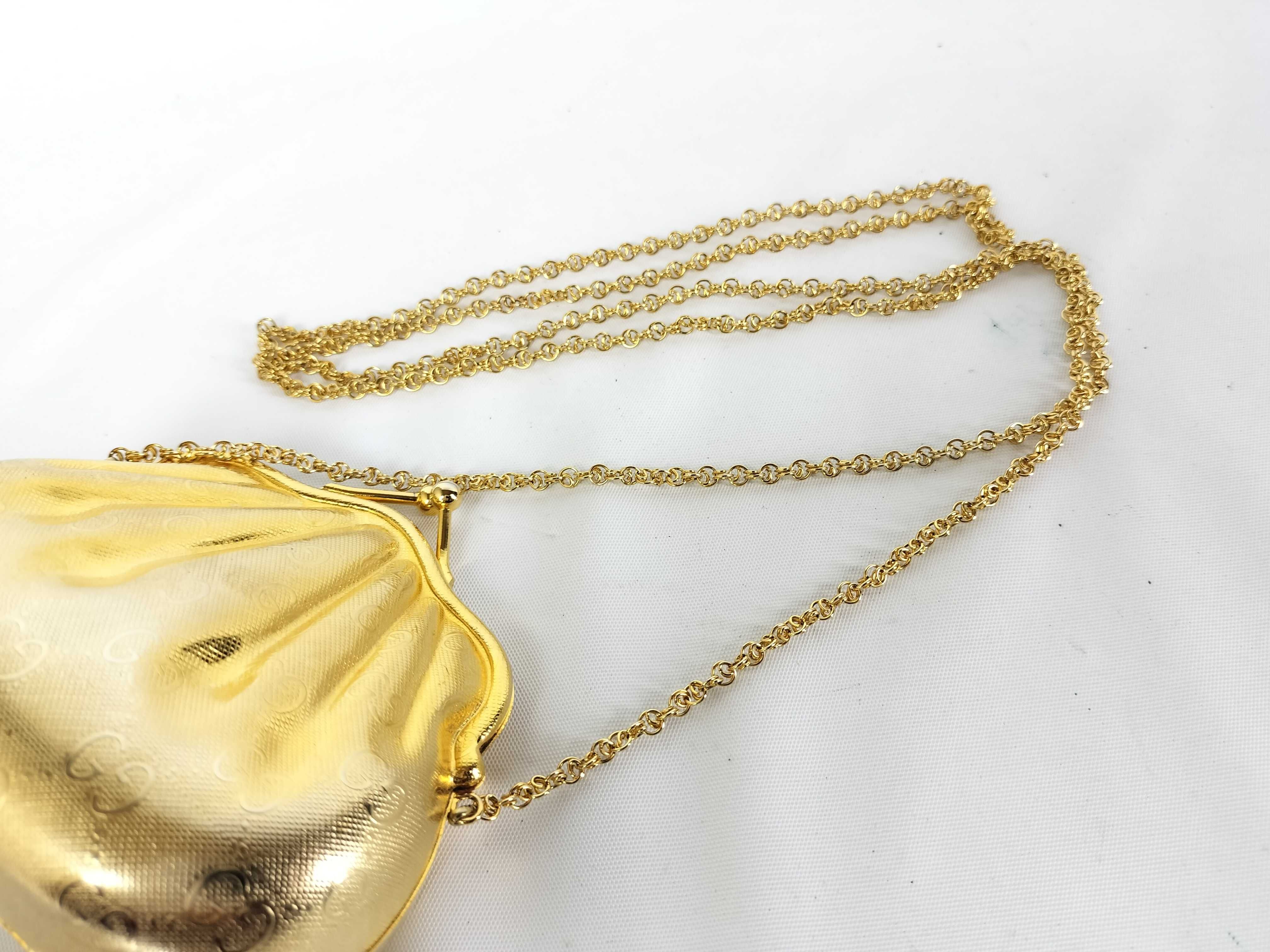 GG Metal Clasp Chain Shoulder Coin Case — view 7