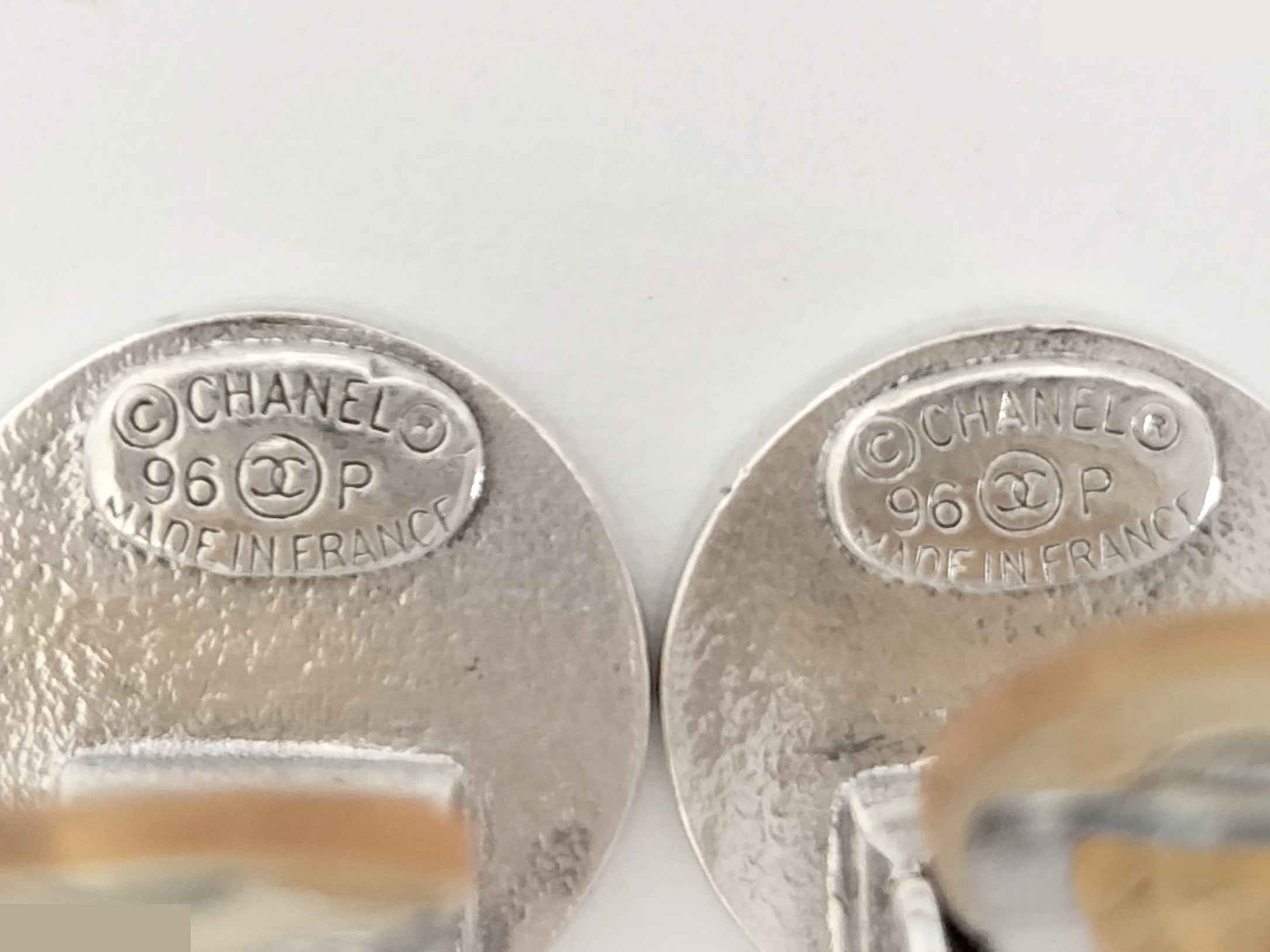 Coco Coin Silver Earrings — view 2