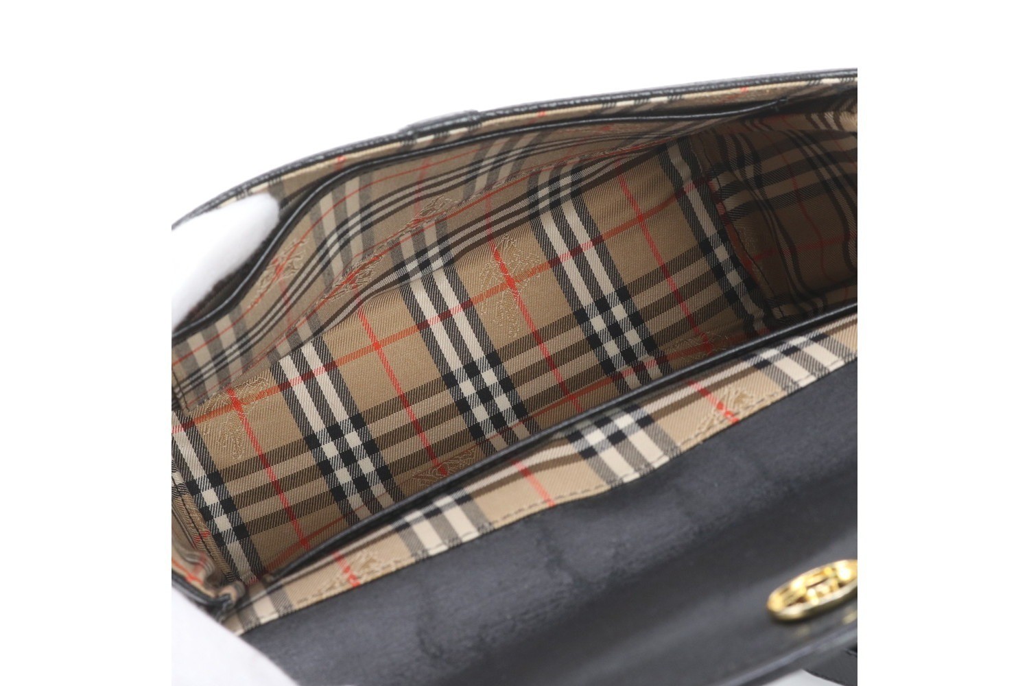 Nova Check Leather Shoulder Bag, Crossbody Bag — view 7