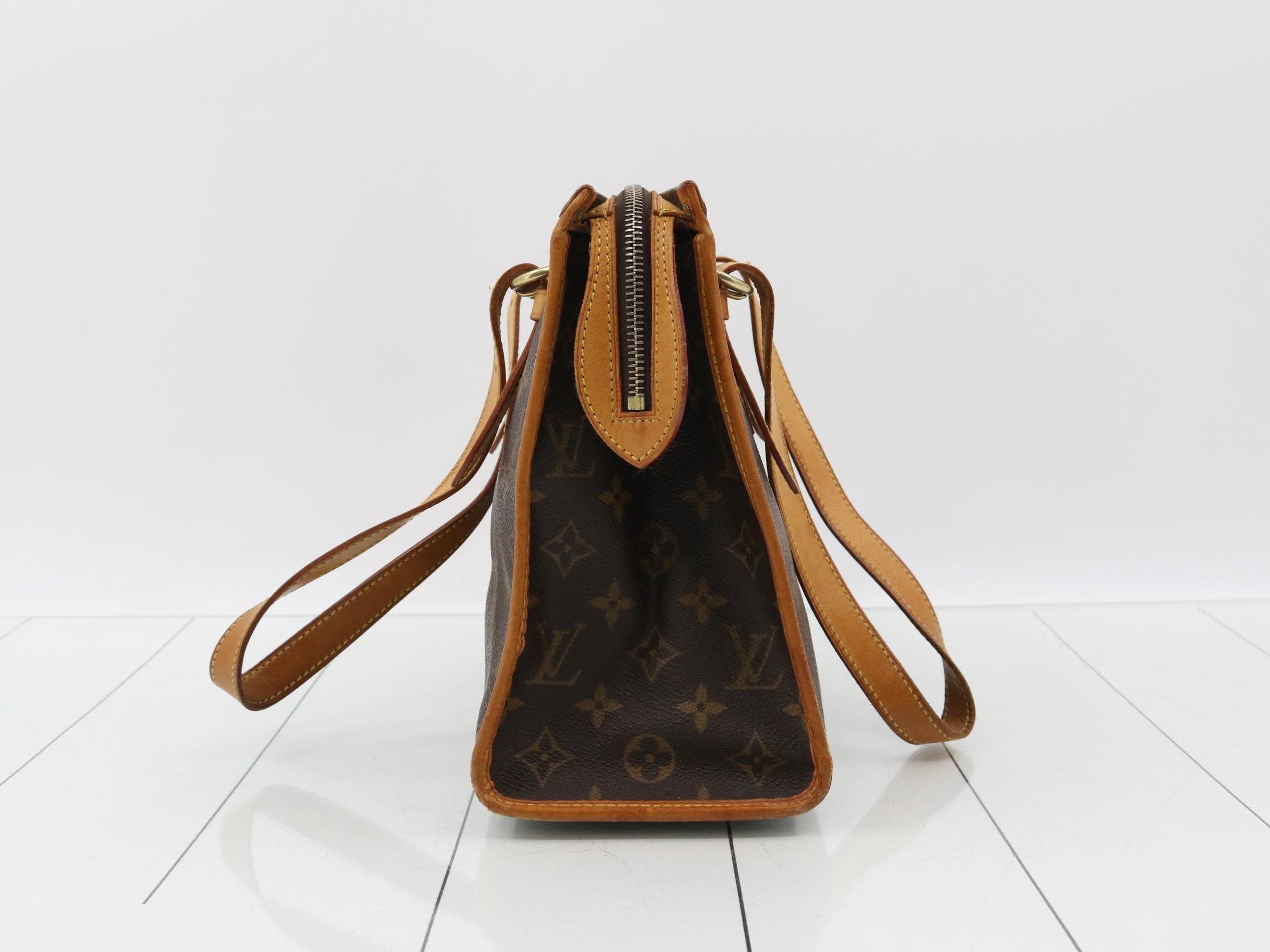 LV Louis Vuitton Tote Bag Popincourt — view 3