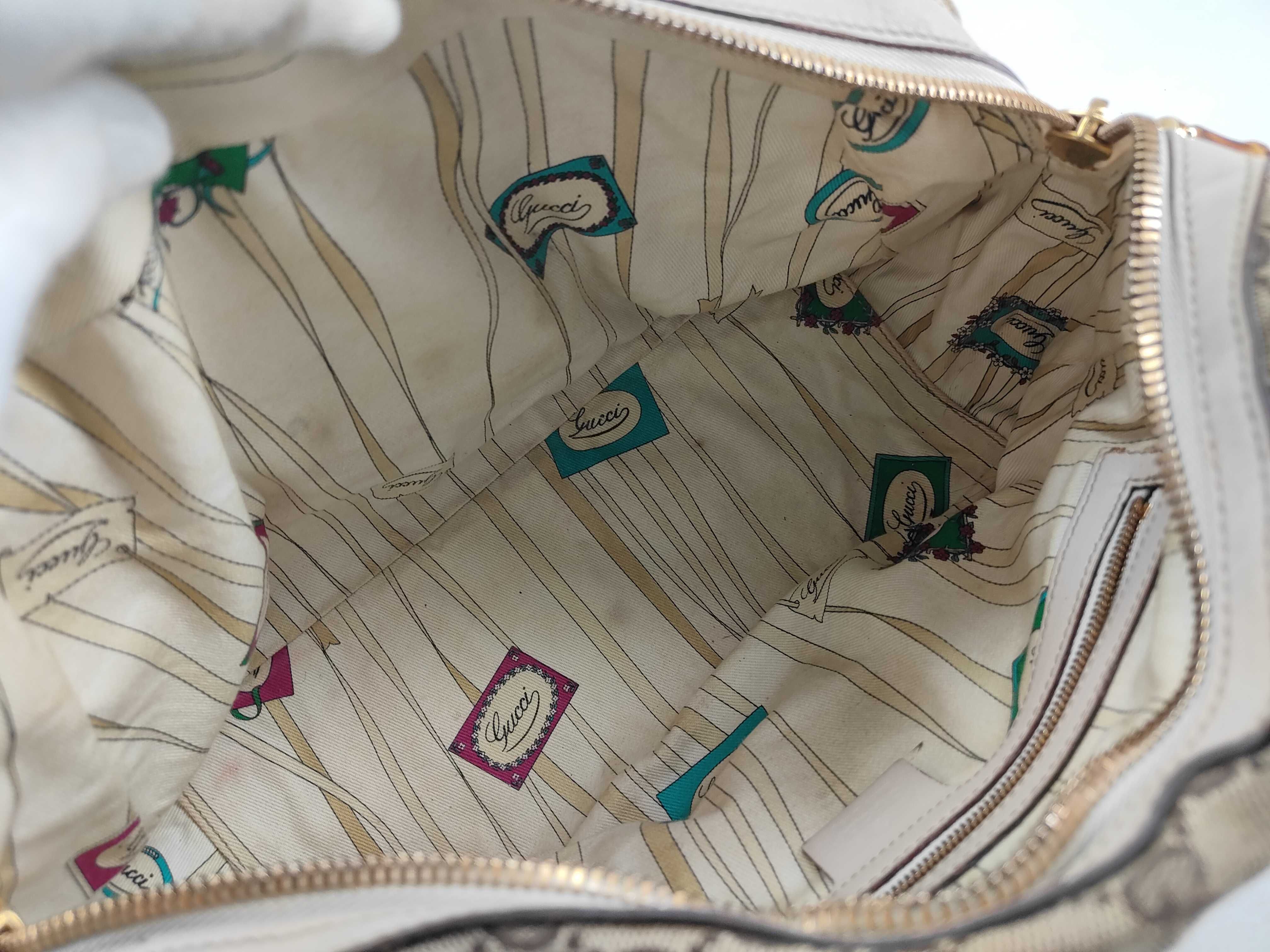 GG Canvas Handbag Boston Bag — view 12