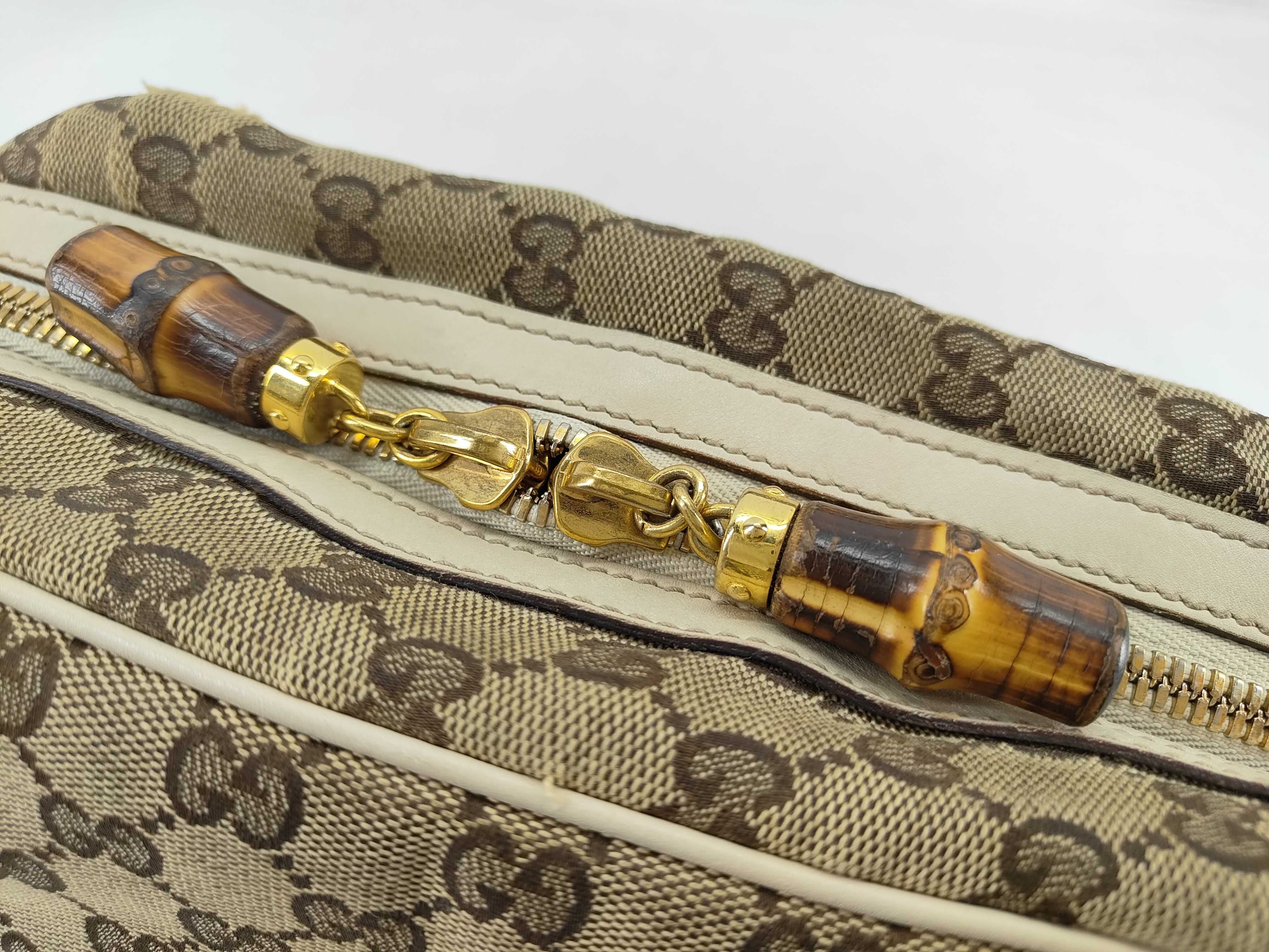 GG Canvas Handbag Boston Bag — view 7