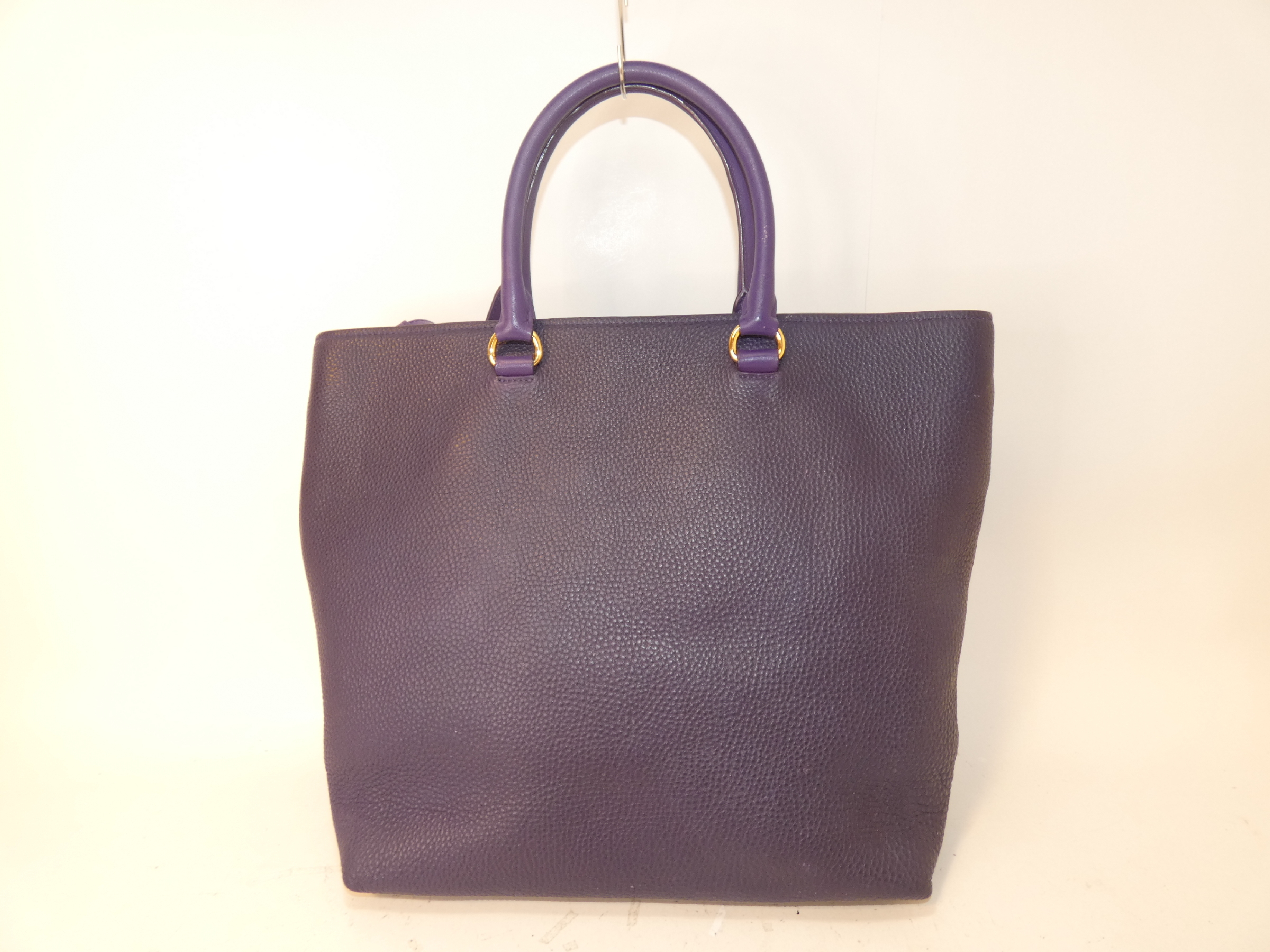 2-way Vitello Purple Handbag — view 2
