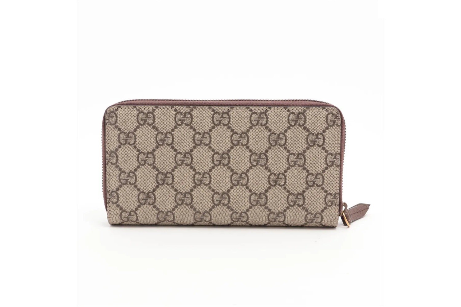 GG Supreme Tiger Head 473953 Leather Long Wallet — view 2