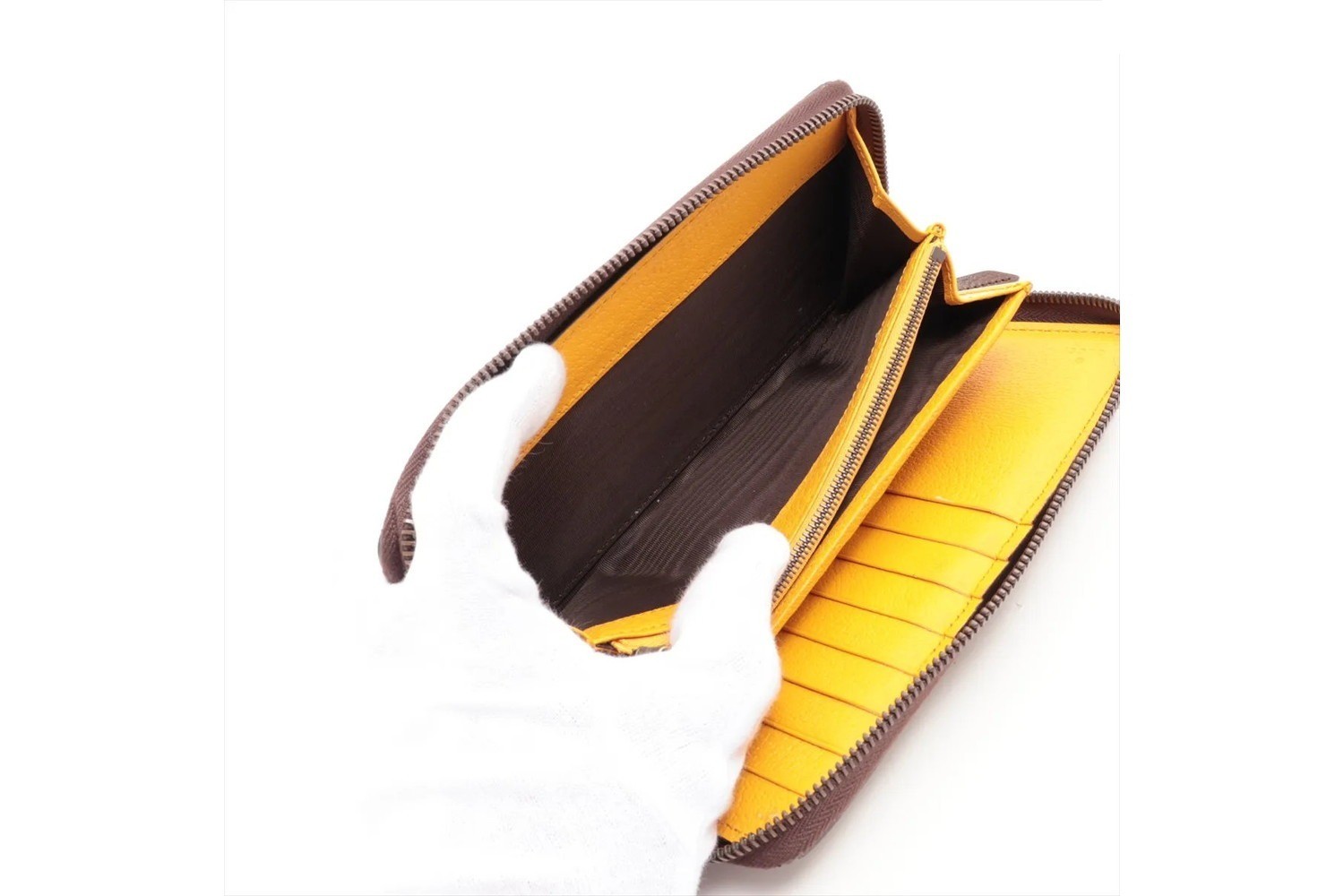 GG Supreme Tiger Head 473953 Leather Long Wallet — view 4