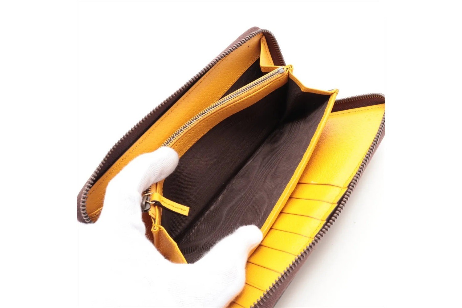 GG Supreme Tiger Head 473953 Leather Long Wallet — view 5