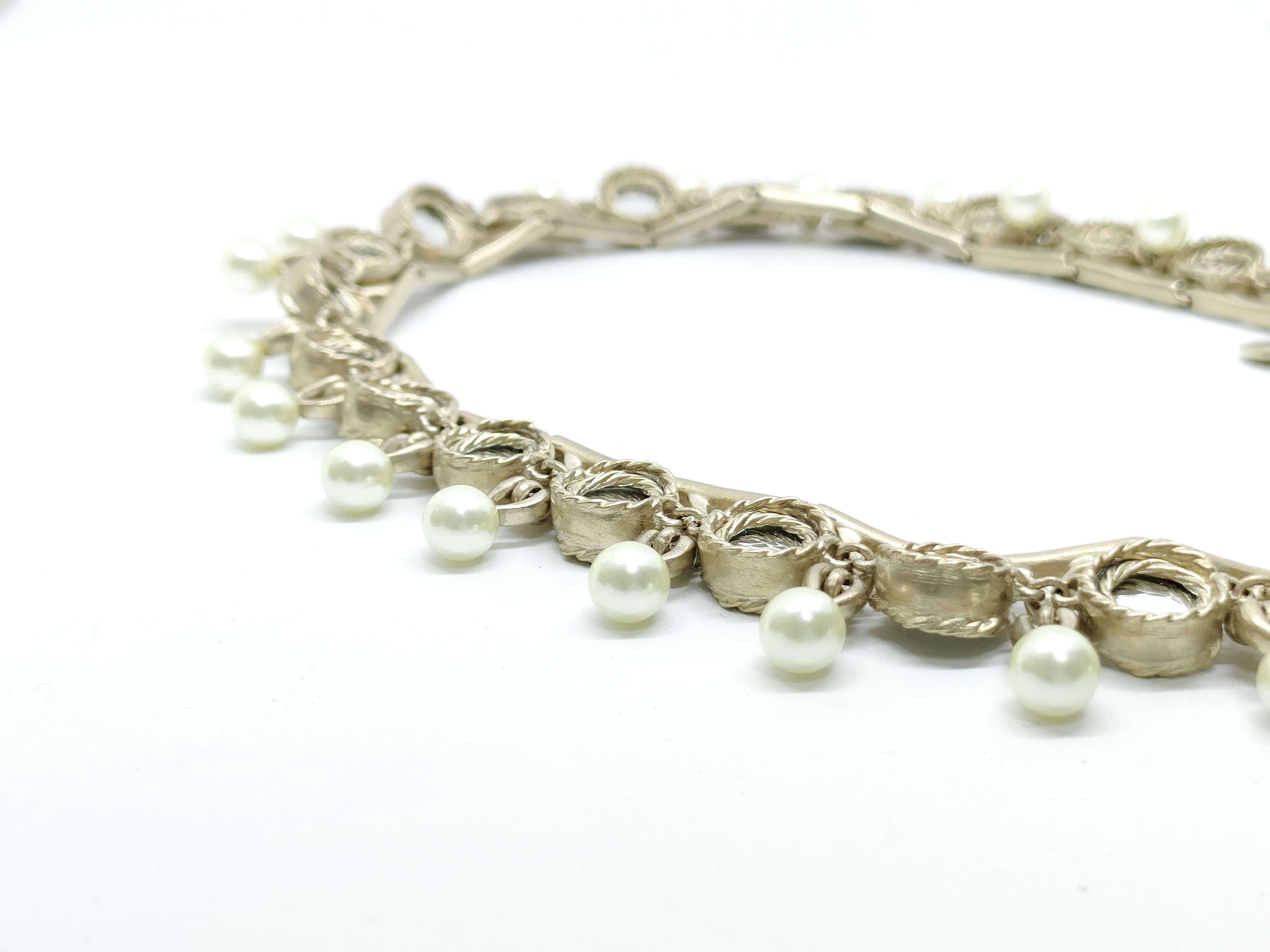 Pearl Choker Necklace — view 3