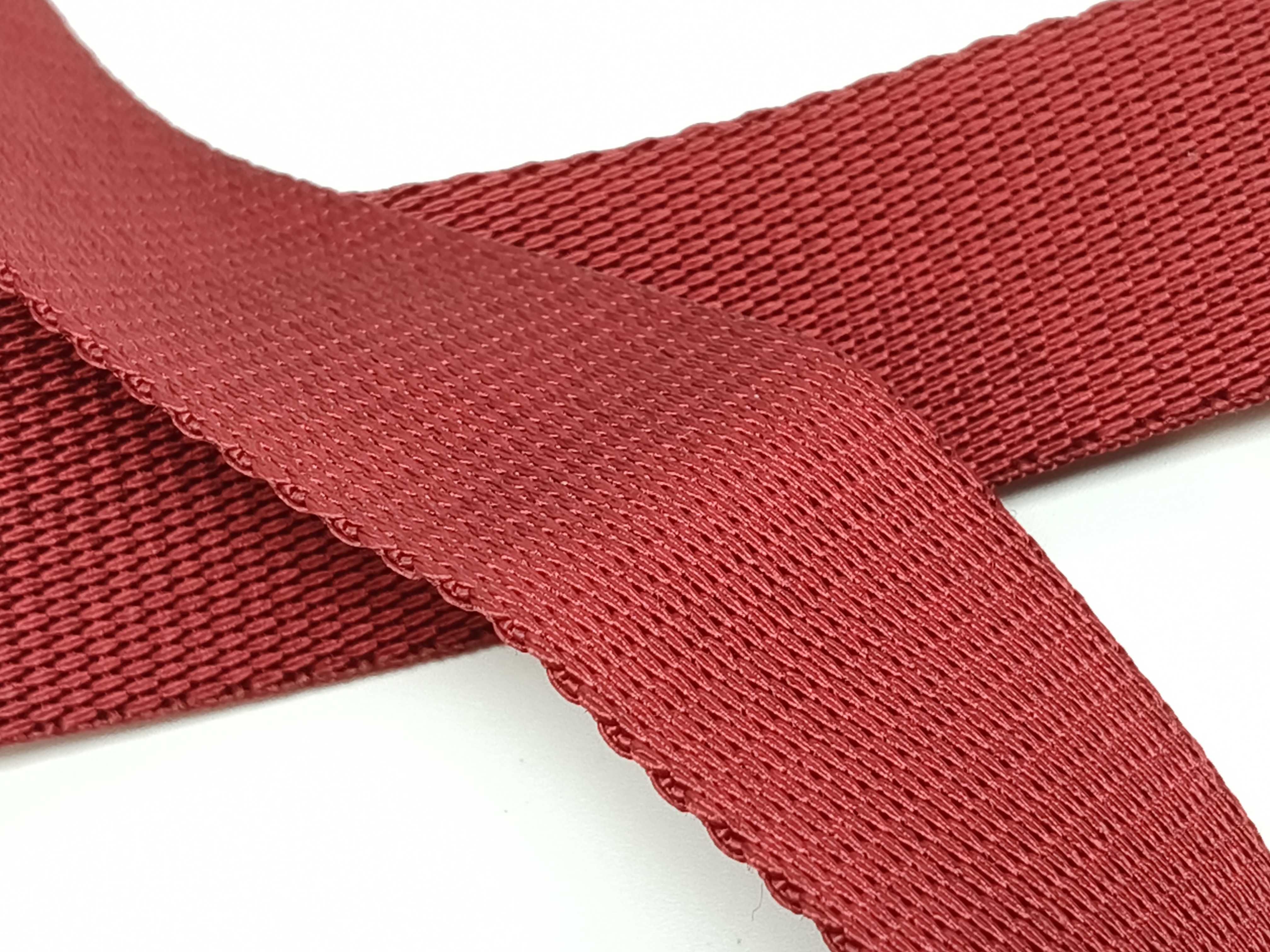 Nylon Shoulder Bag, Wine Red — view 4