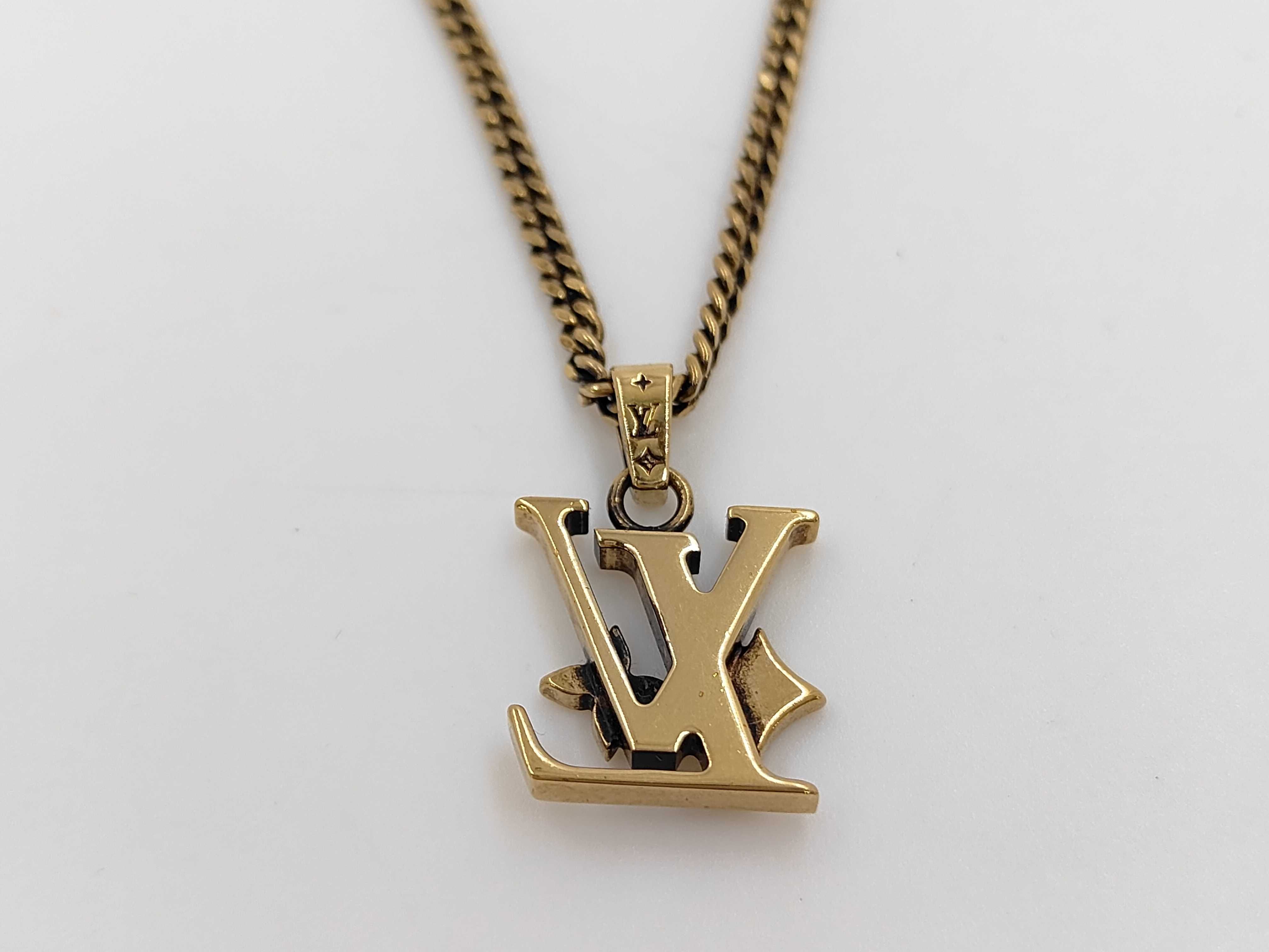 Collier Squared Gold Necklace — view 5
