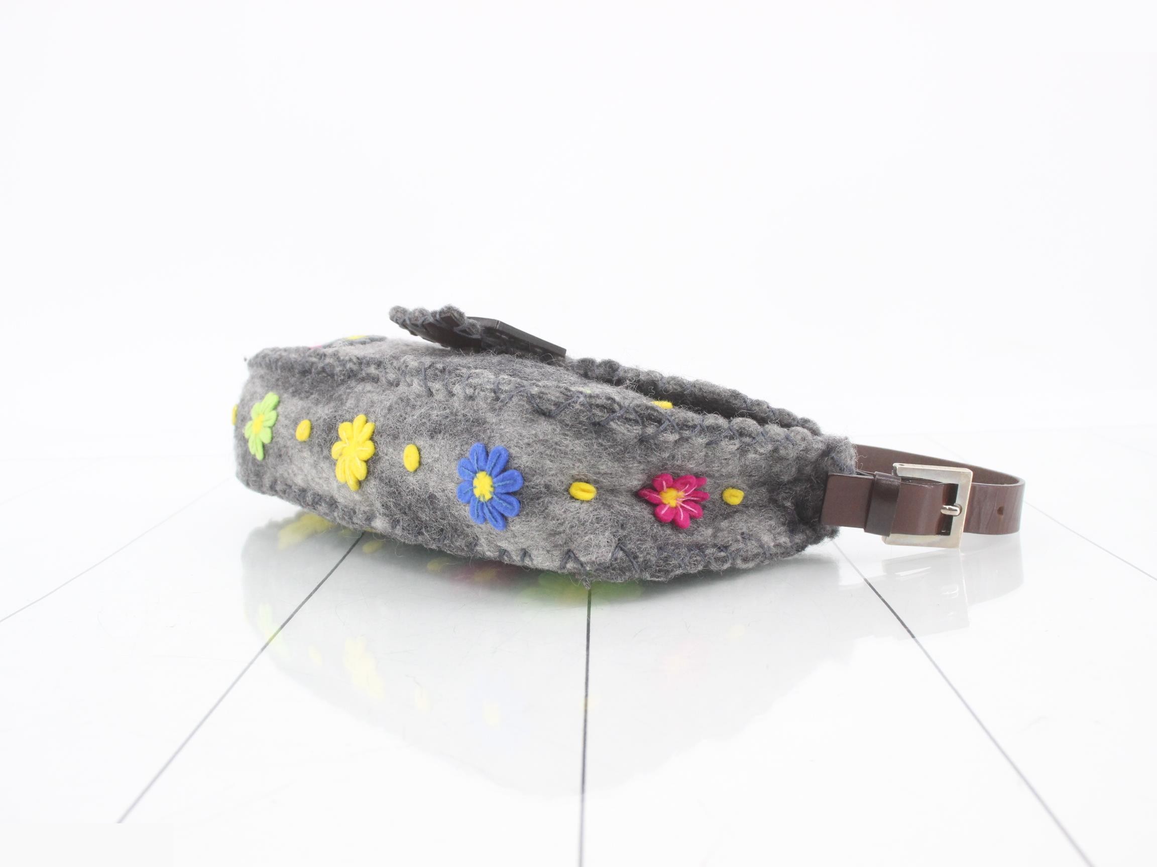 Felt Flower Shoulder Bag — view 6