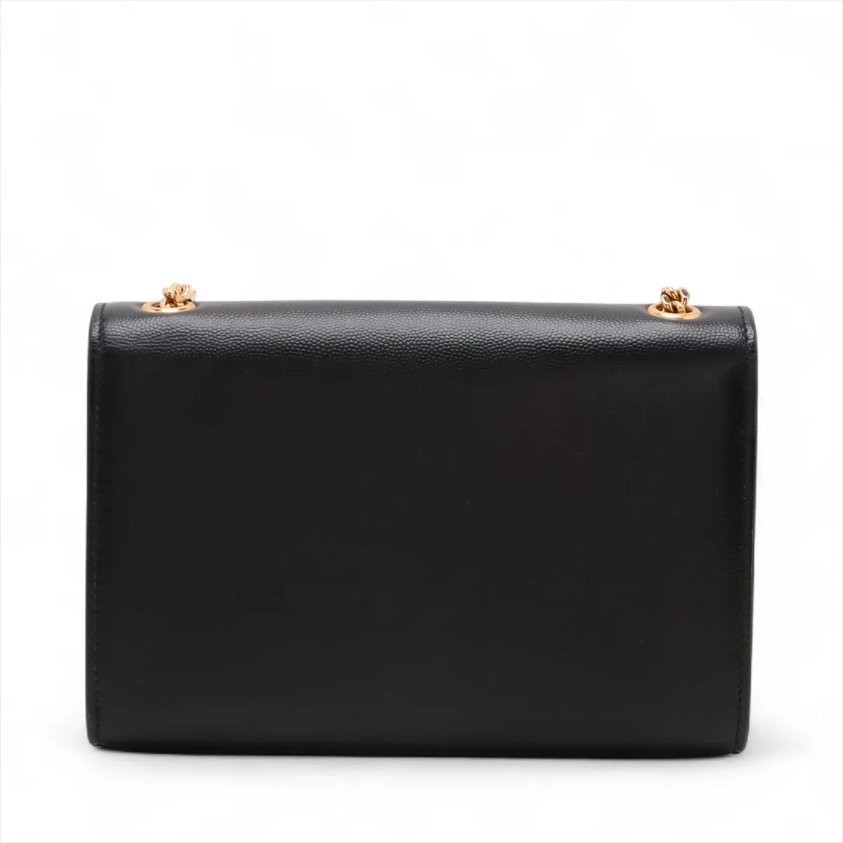 Classic Kate Leather Chain Shoulder Bag, Black, 469390 — view 2