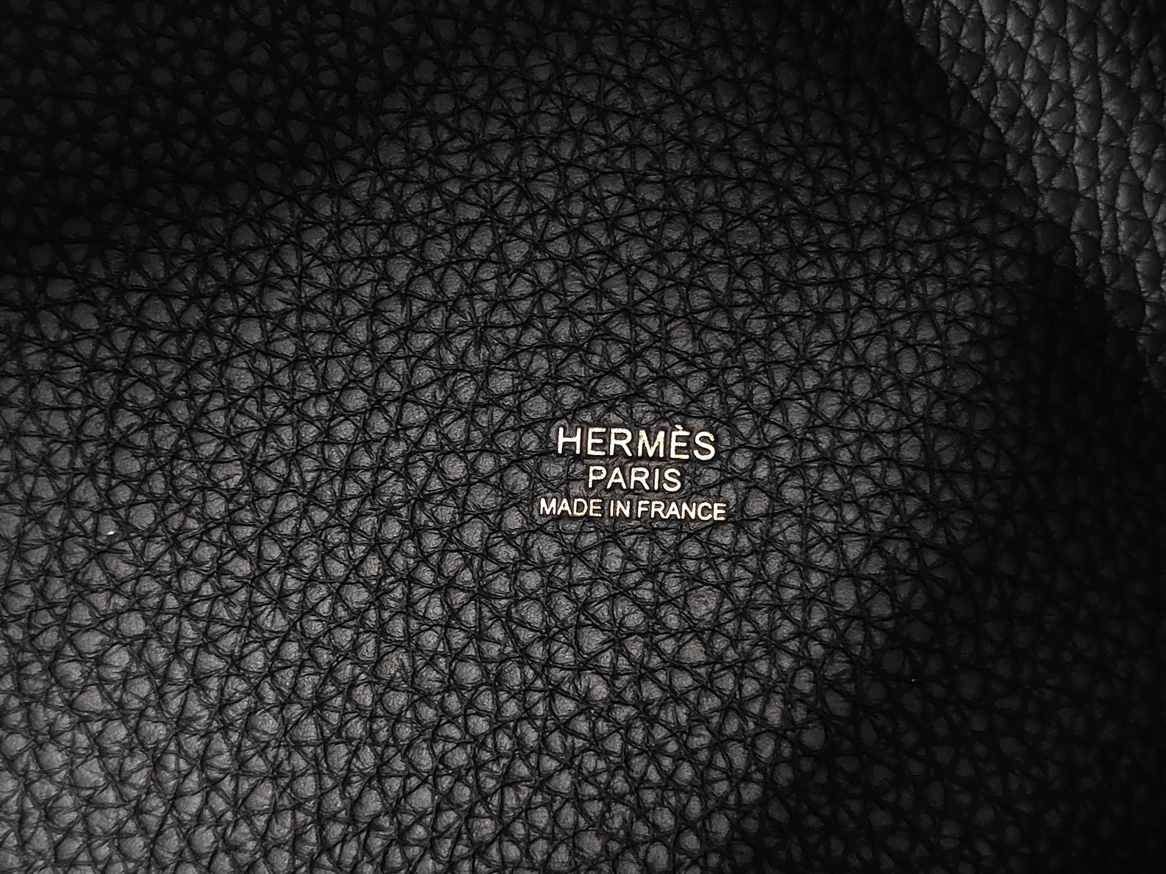 Picotin Lock 18 Black x Taurillon Clemence Leather x Gold Hardware x K Stamp 【KMI010IA】 Handbag — view 9
