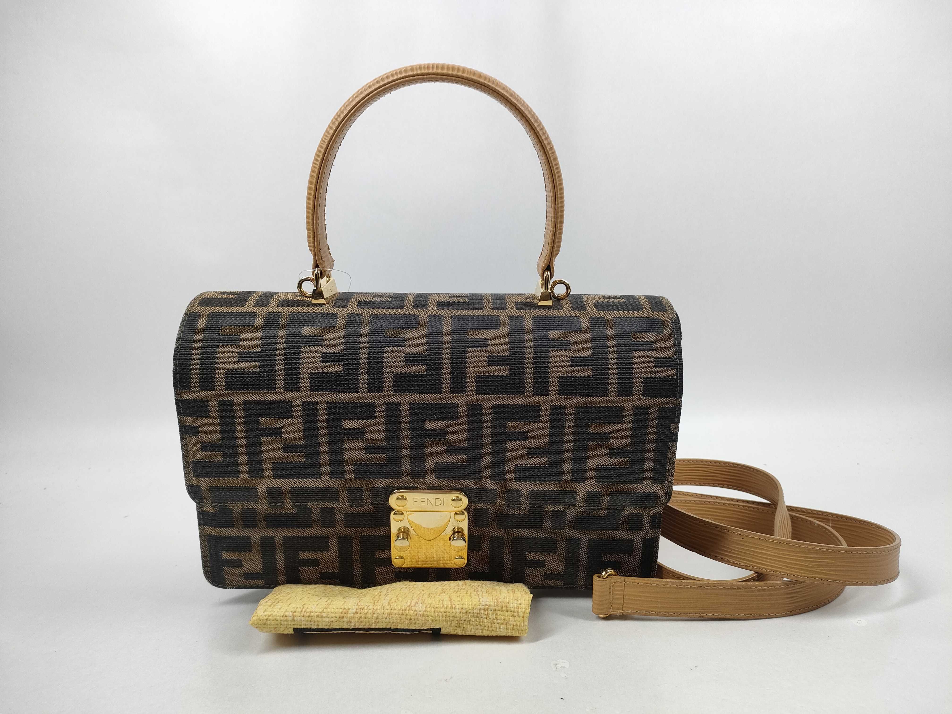 Zucca pattern 2WAY shoulder bag handbag
