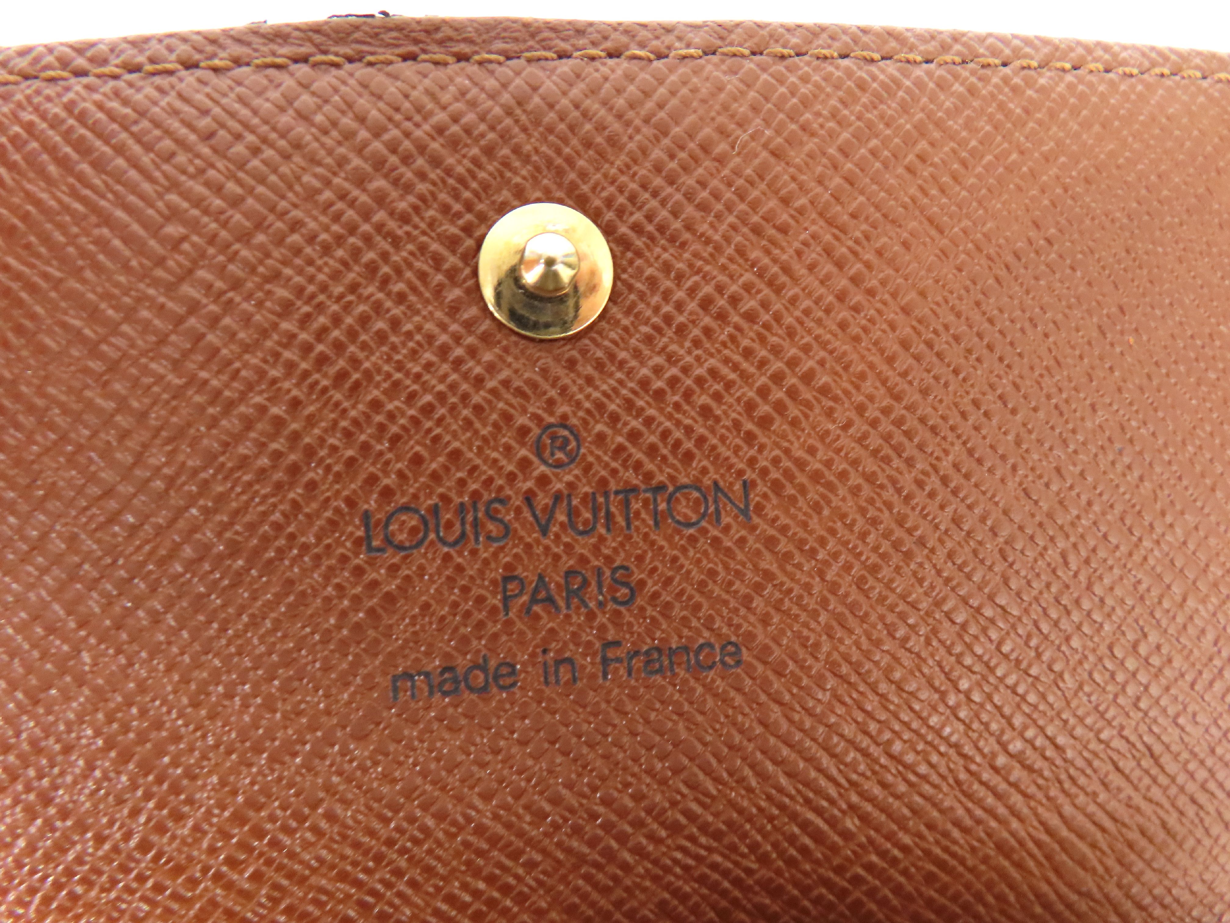 Monogram M61652 Portemonnaie Billet Carte Credit W-hook wallet — view 9