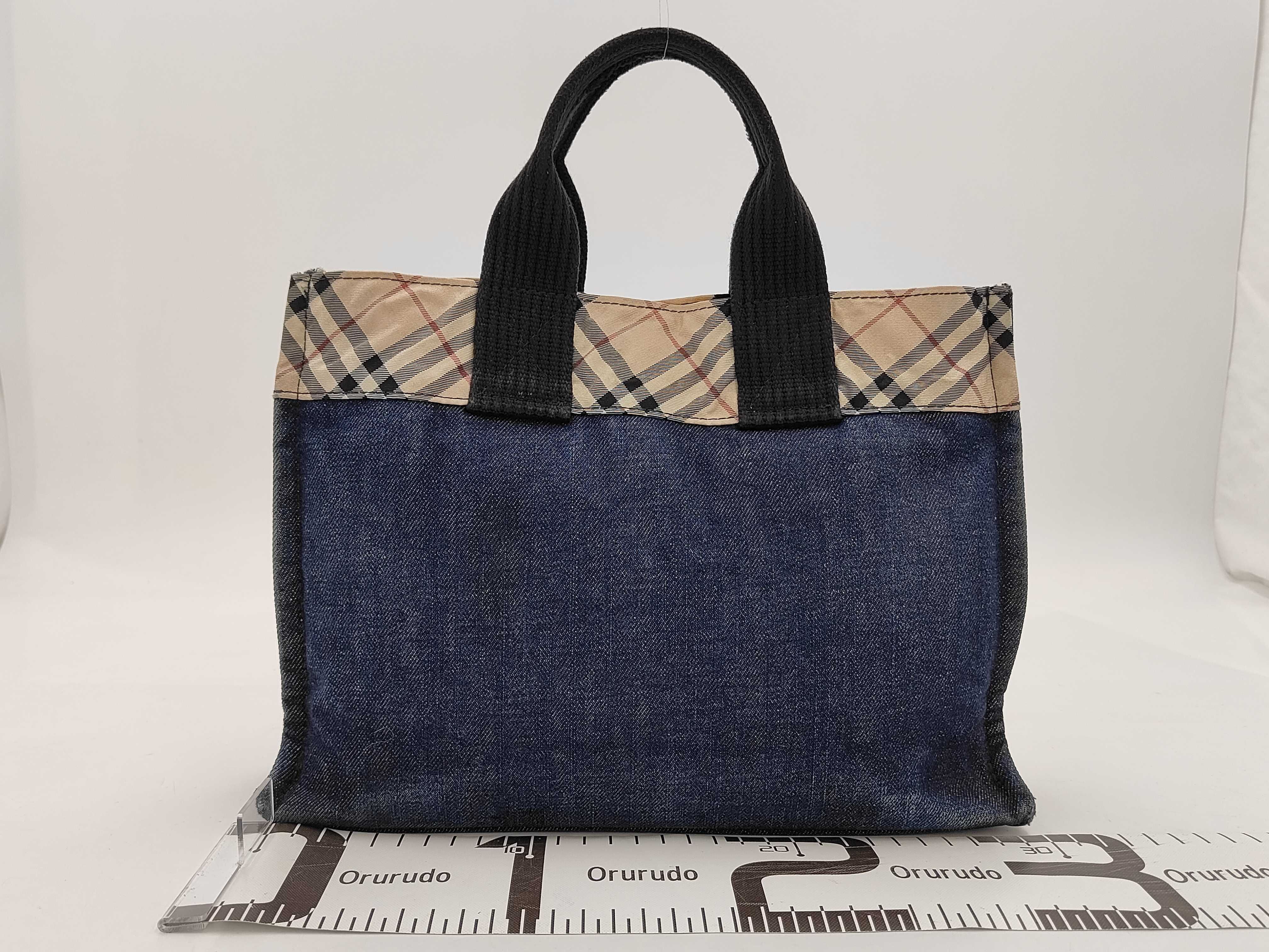 Nova Check Denim Handbag — view 2