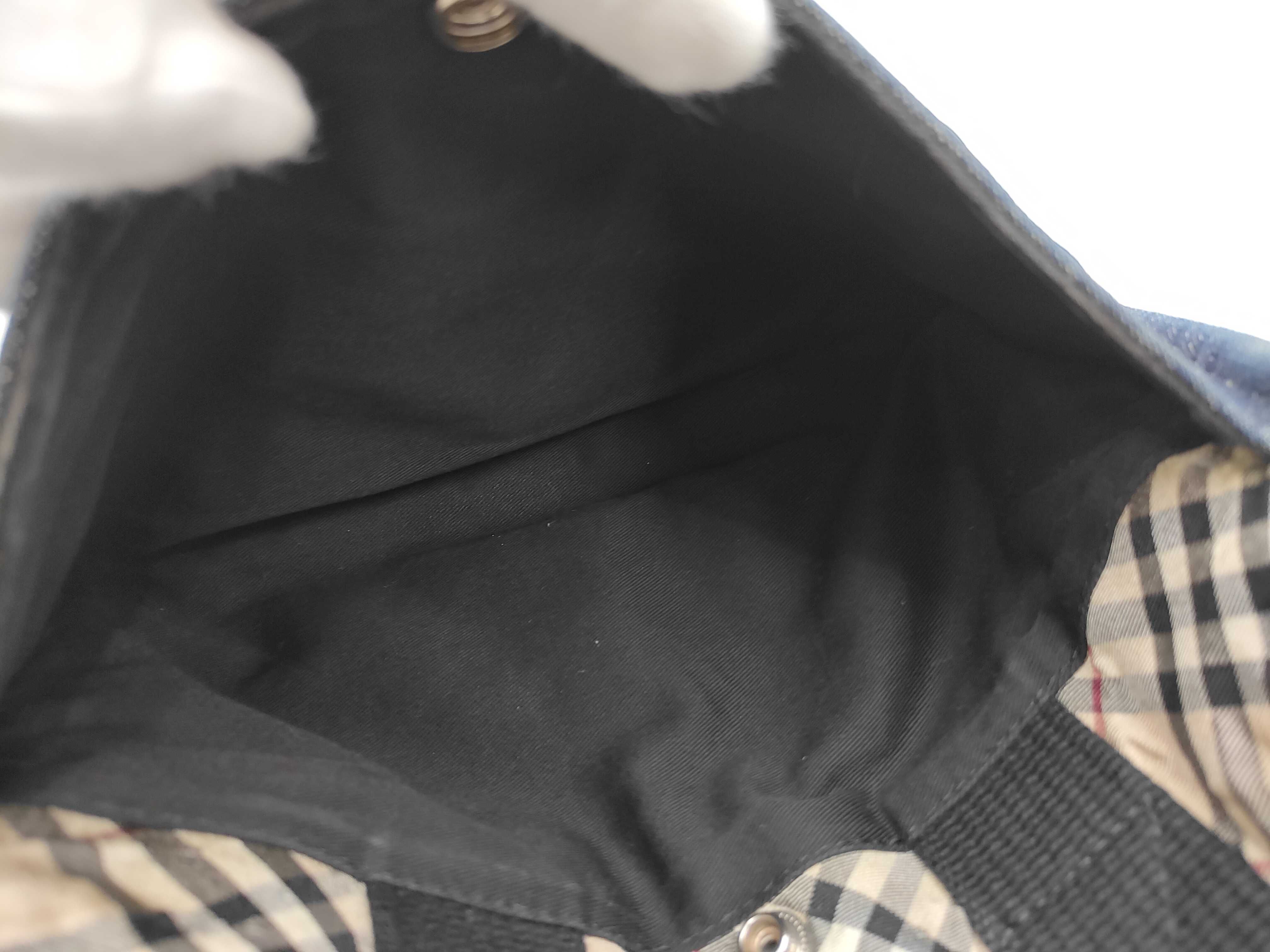 Nova Check Denim Handbag — view 13