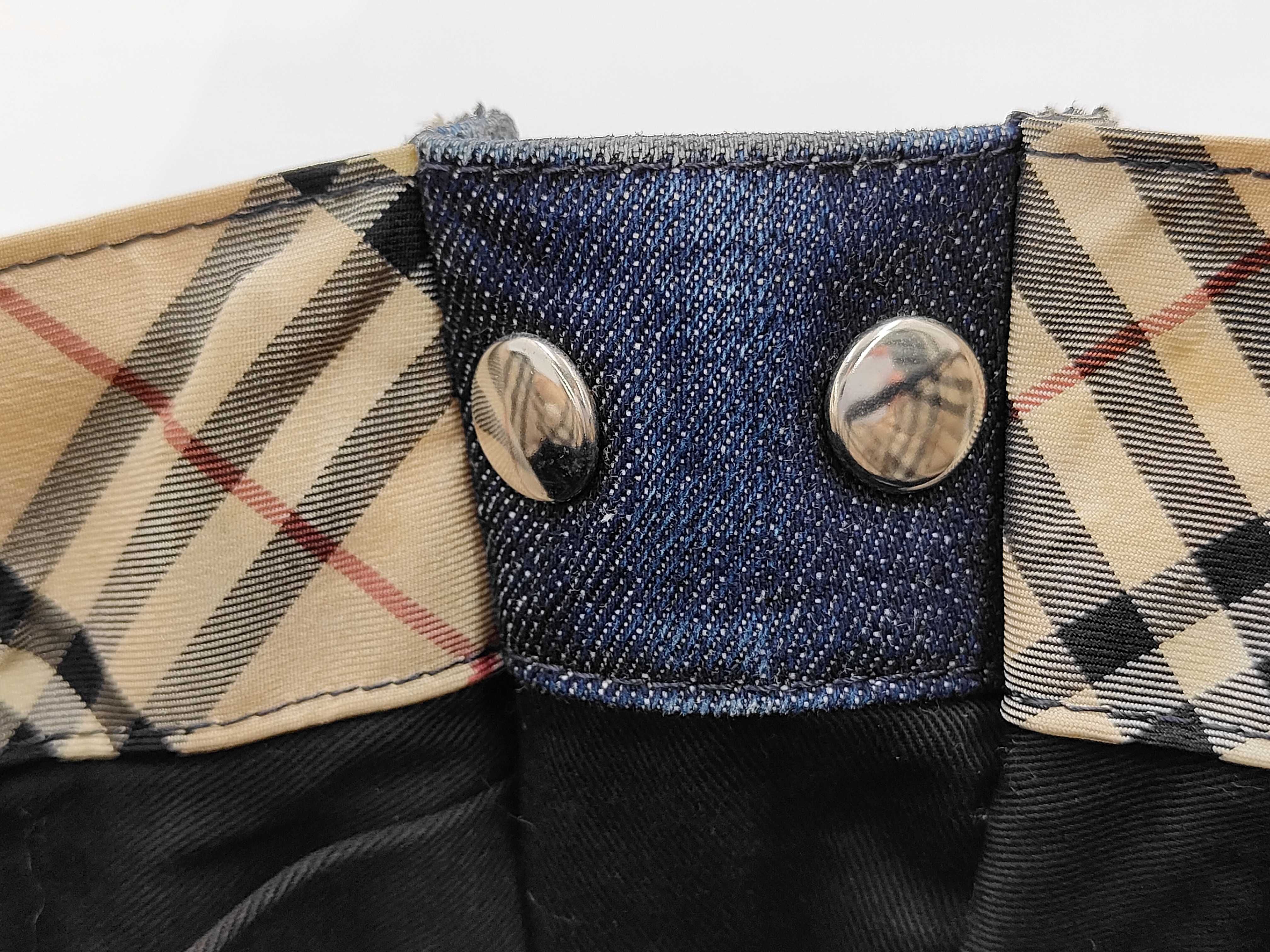 Nova Check Denim Handbag — view 8
