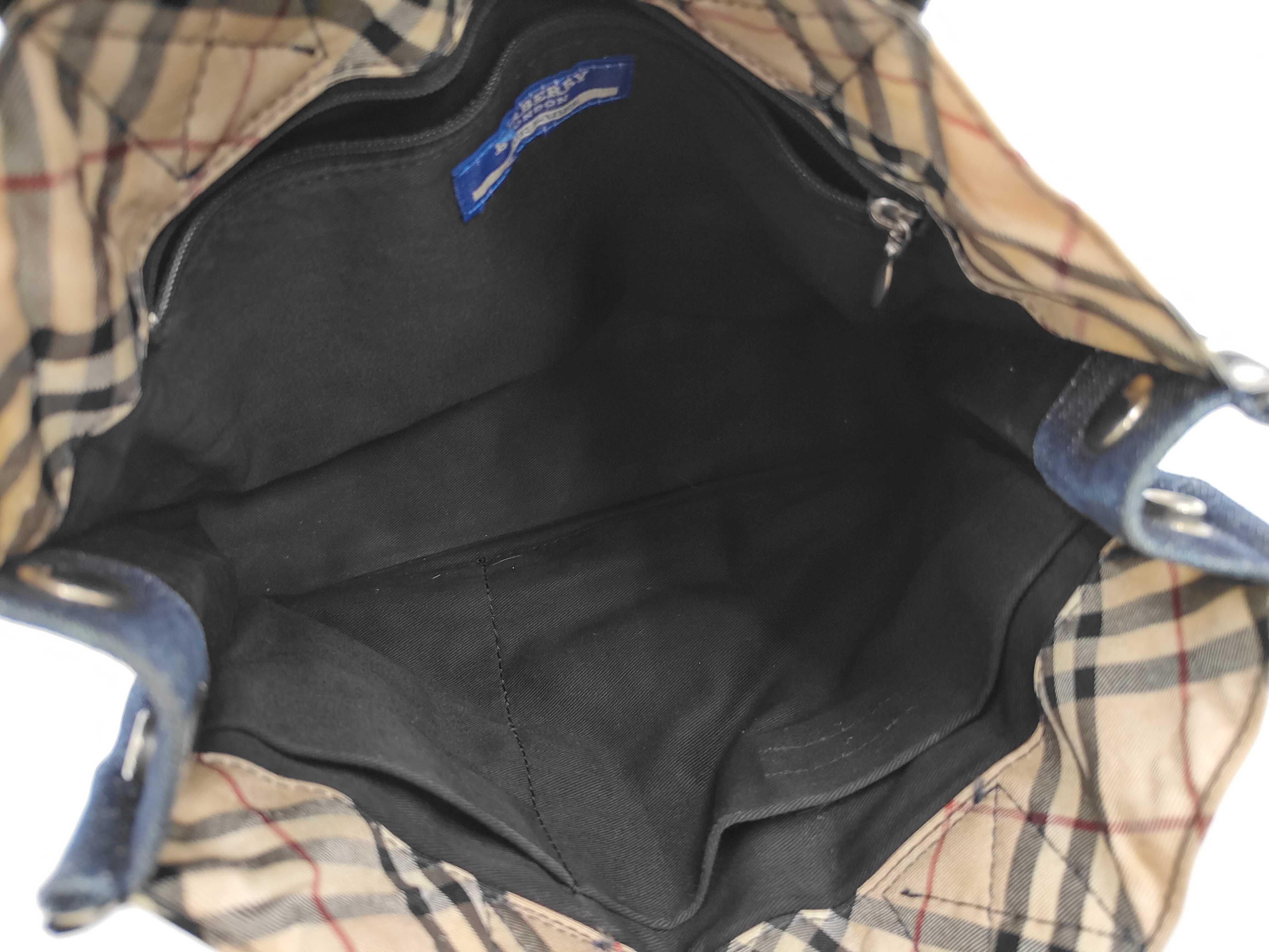 Nova Check Denim Handbag — view 10