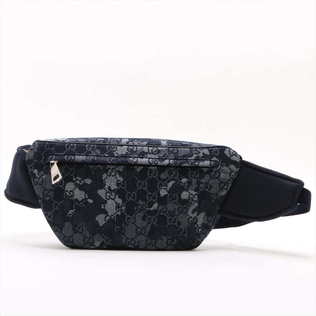 GG Denim Body Bag Blue 851706 — view 2