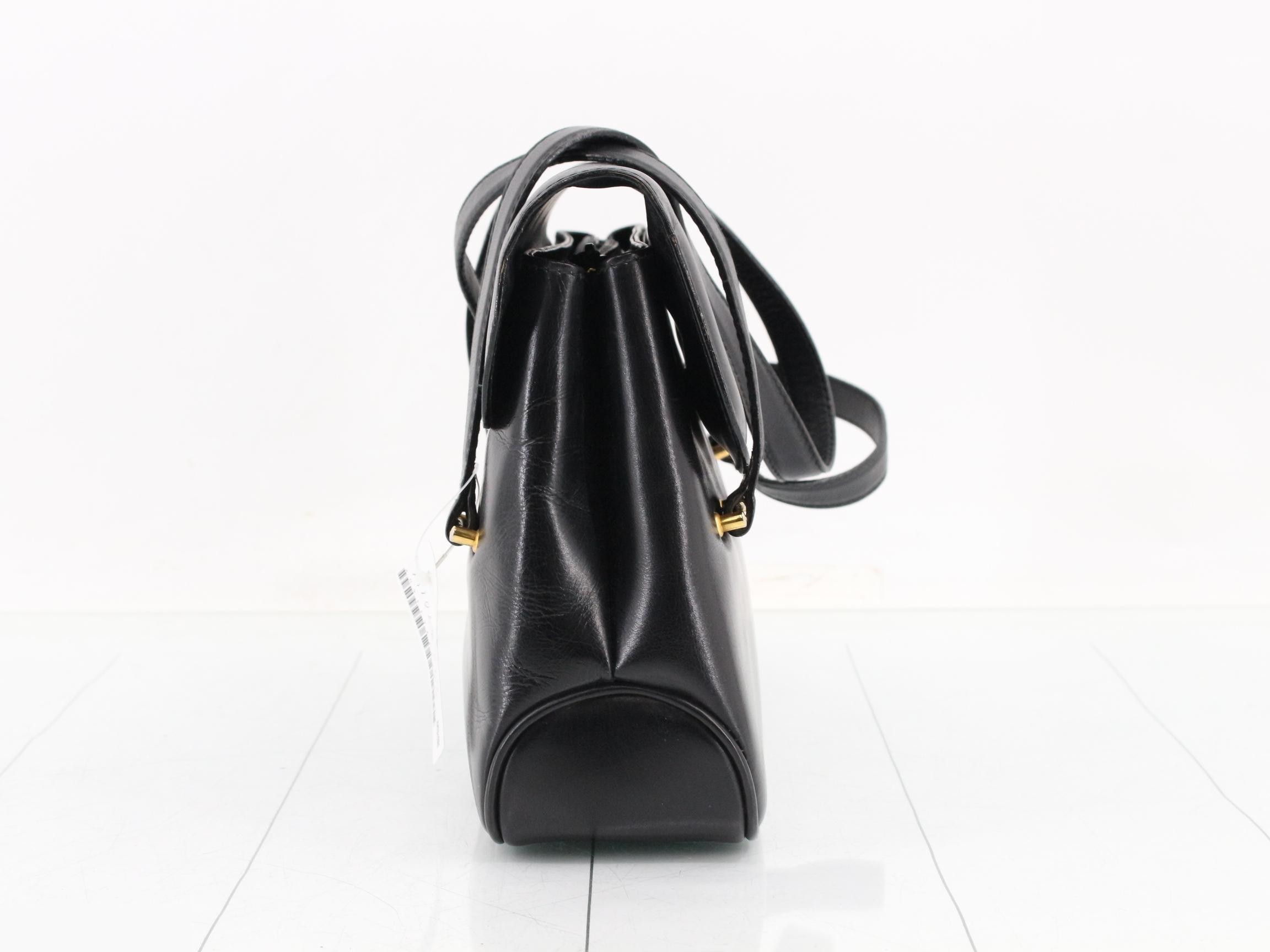 Triomphe Leather Handbag — view 4