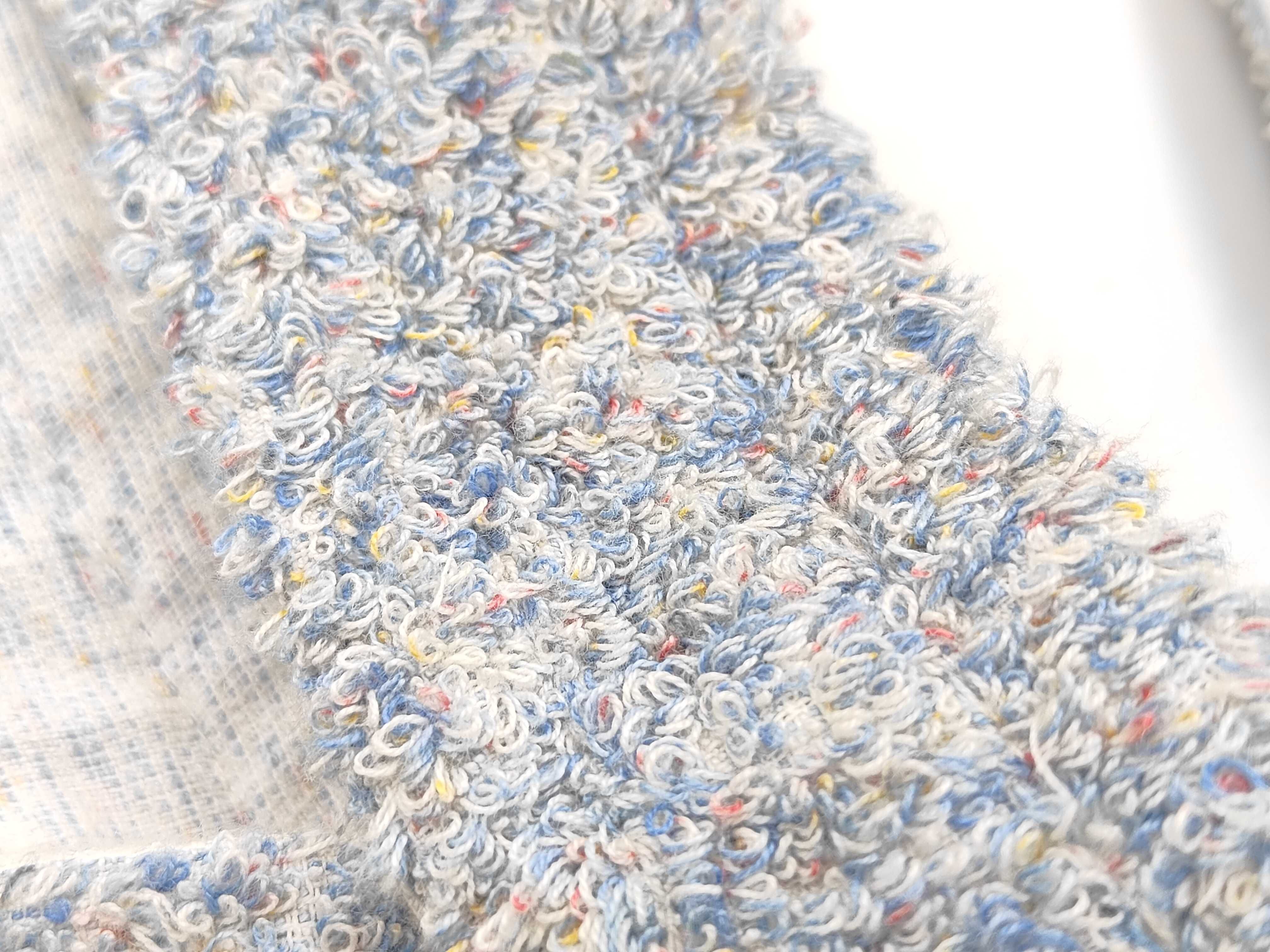 VN - Coco Mark Cotton Tote Bag Beach Bag Blue Tote Bag — view 3