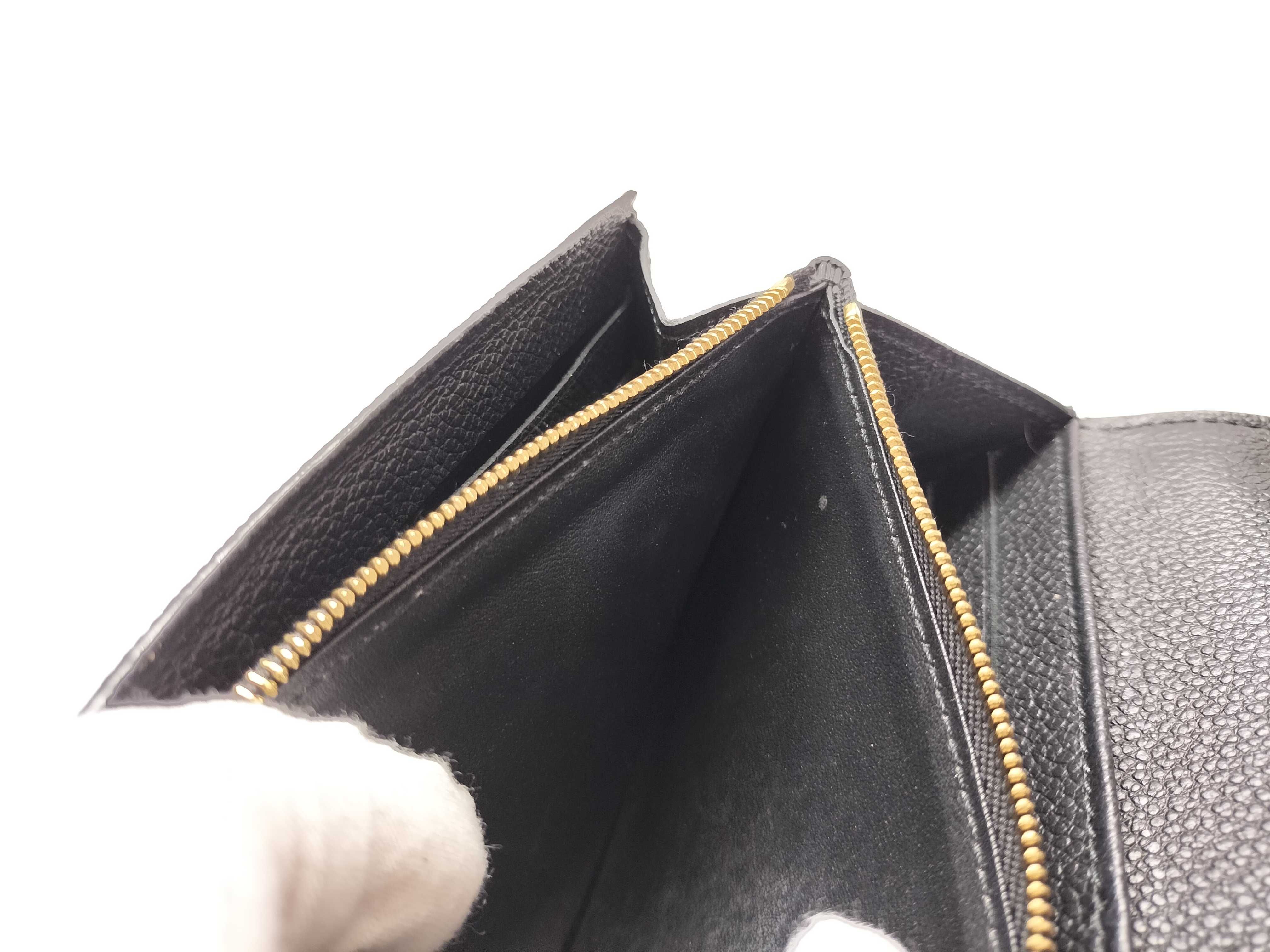 Monogram Empreinte Portefeuille Sarah M82257 Noir Wallet — view 14
