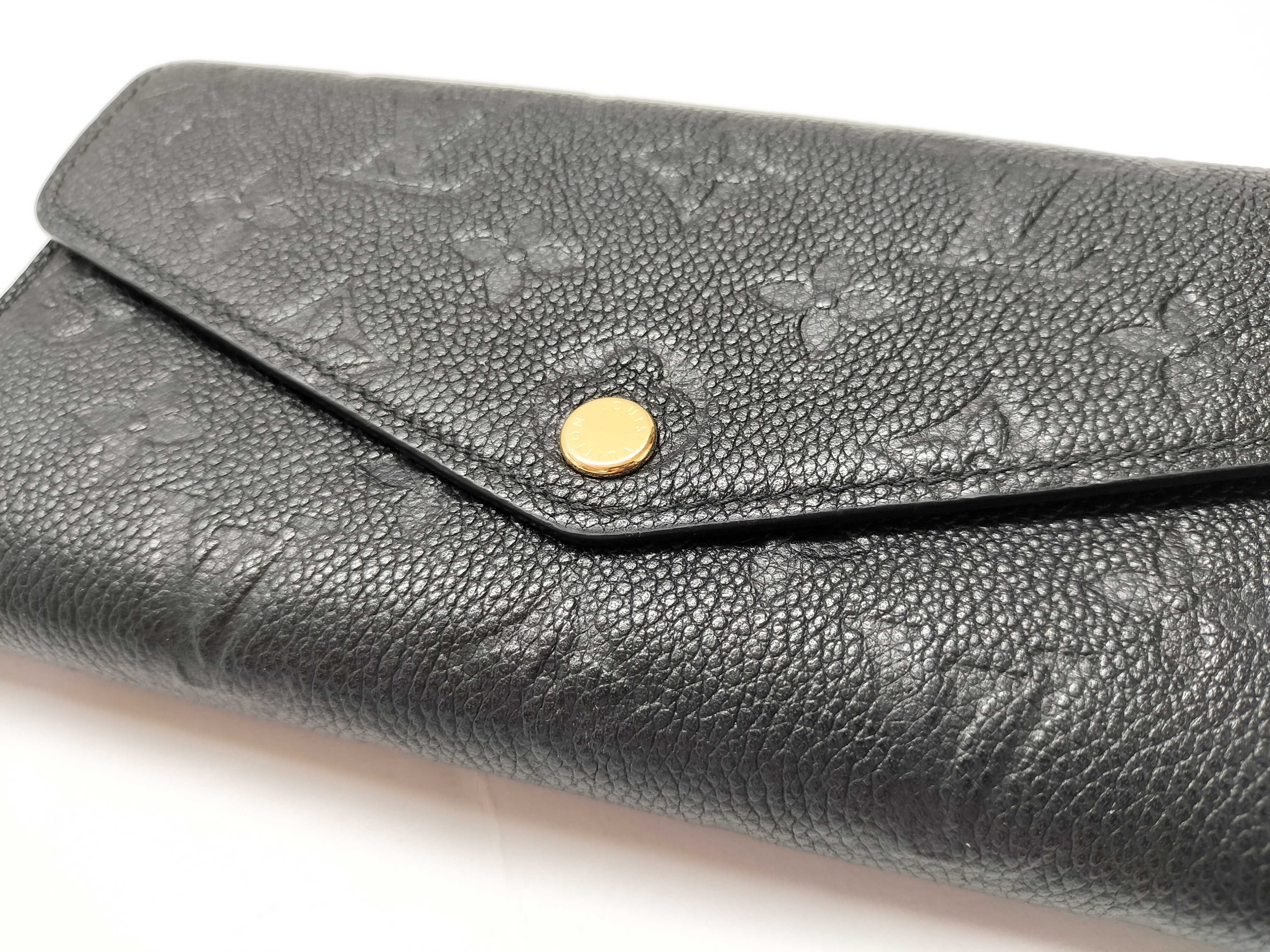 Monogram Empreinte Portefeuille Sarah M82257 Noir Wallet — view 7