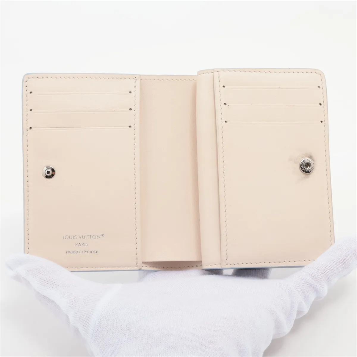 Mahina Portefeuille Claire M29056 Blue Compact Wallet — view 3