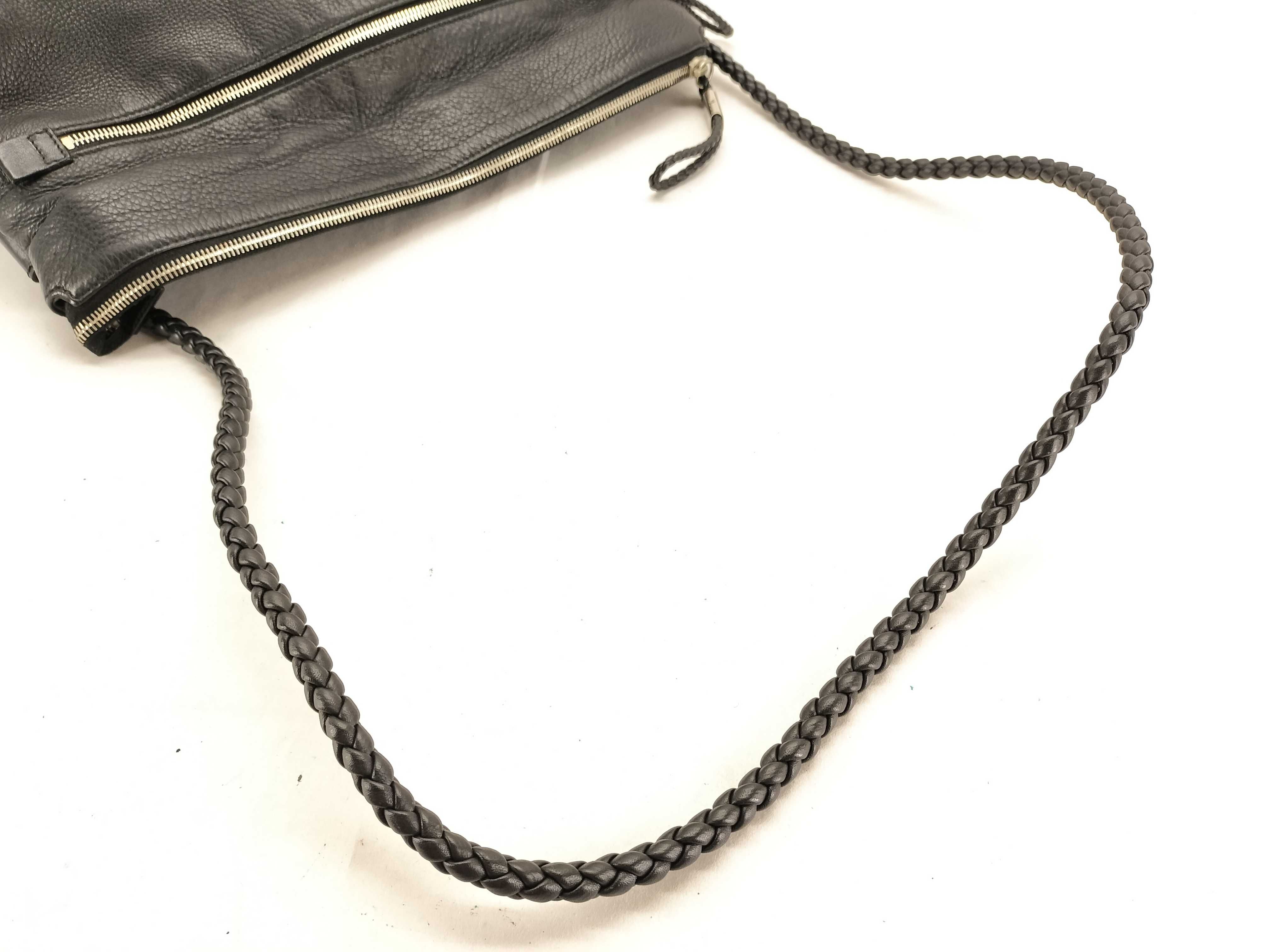 Shoulder Bag Tote Bag Shoulder Bag Woven Interlocking Double G All Leather — view 3