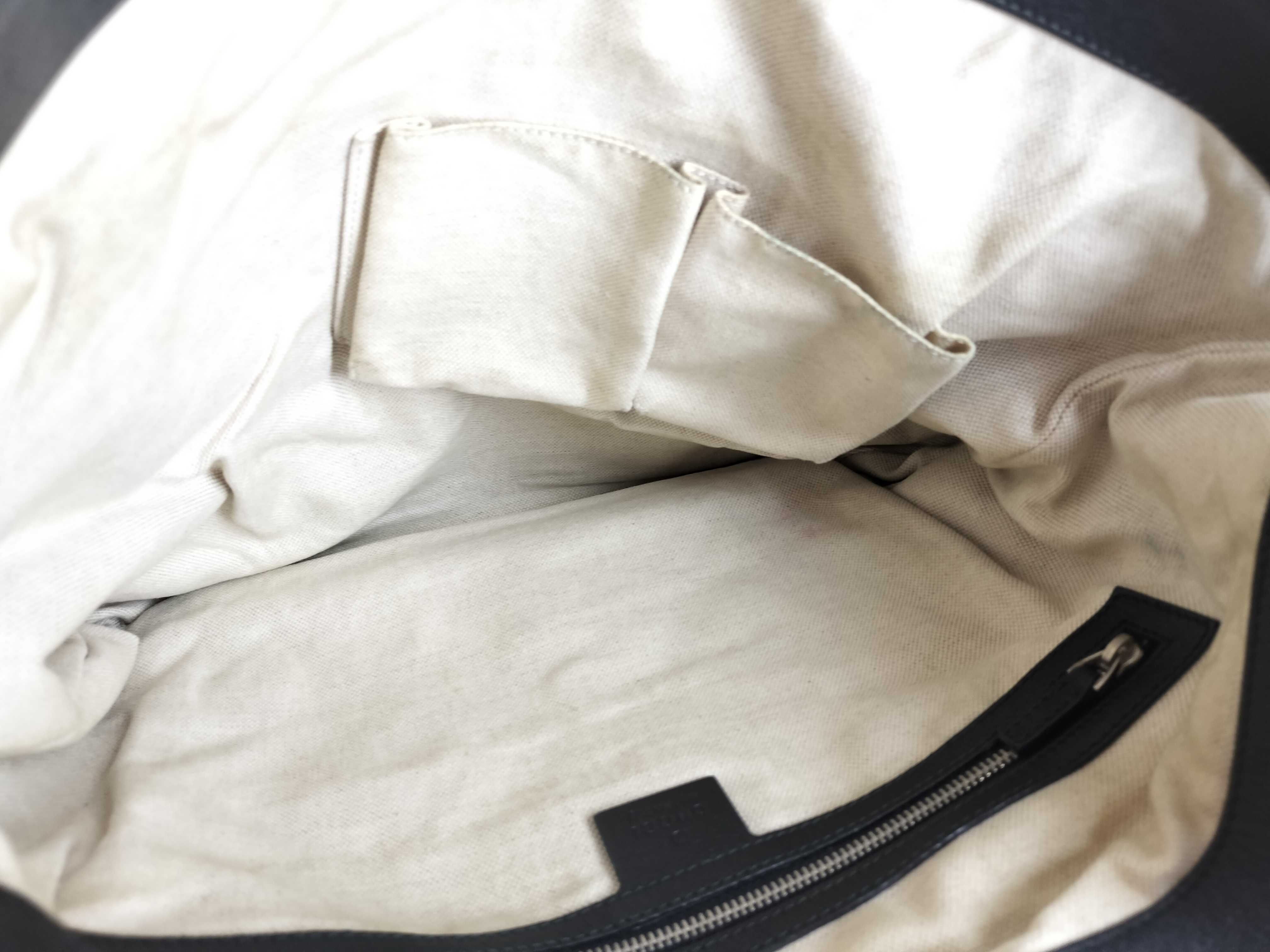 Shoulder Bag Tote Bag Shoulder Bag Woven Interlocking Double G All Leather — view 10