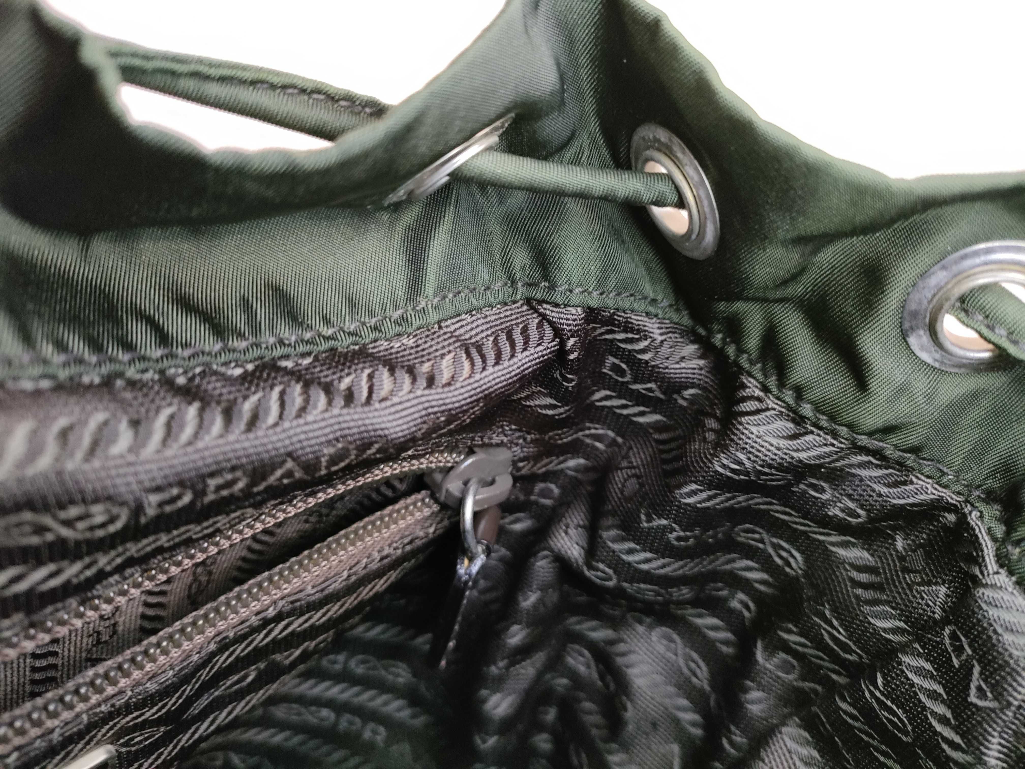 nylon backpack, Prada Tessuto nylon backpack, rucksack. — view 9