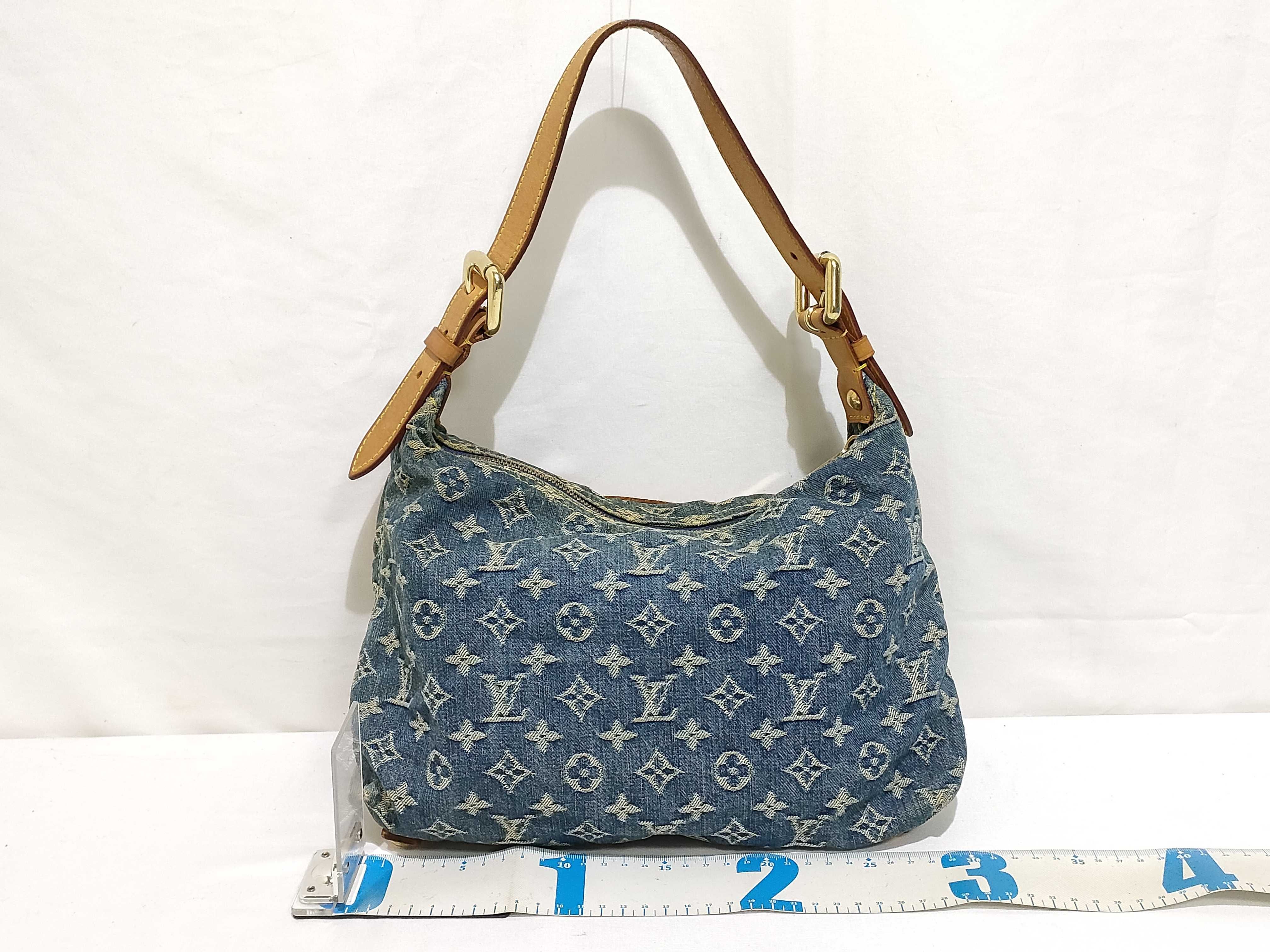 Monogram Denim Louis Vuitton Monogram Denim LV Baggy PM Shoulder Bag — view 2
