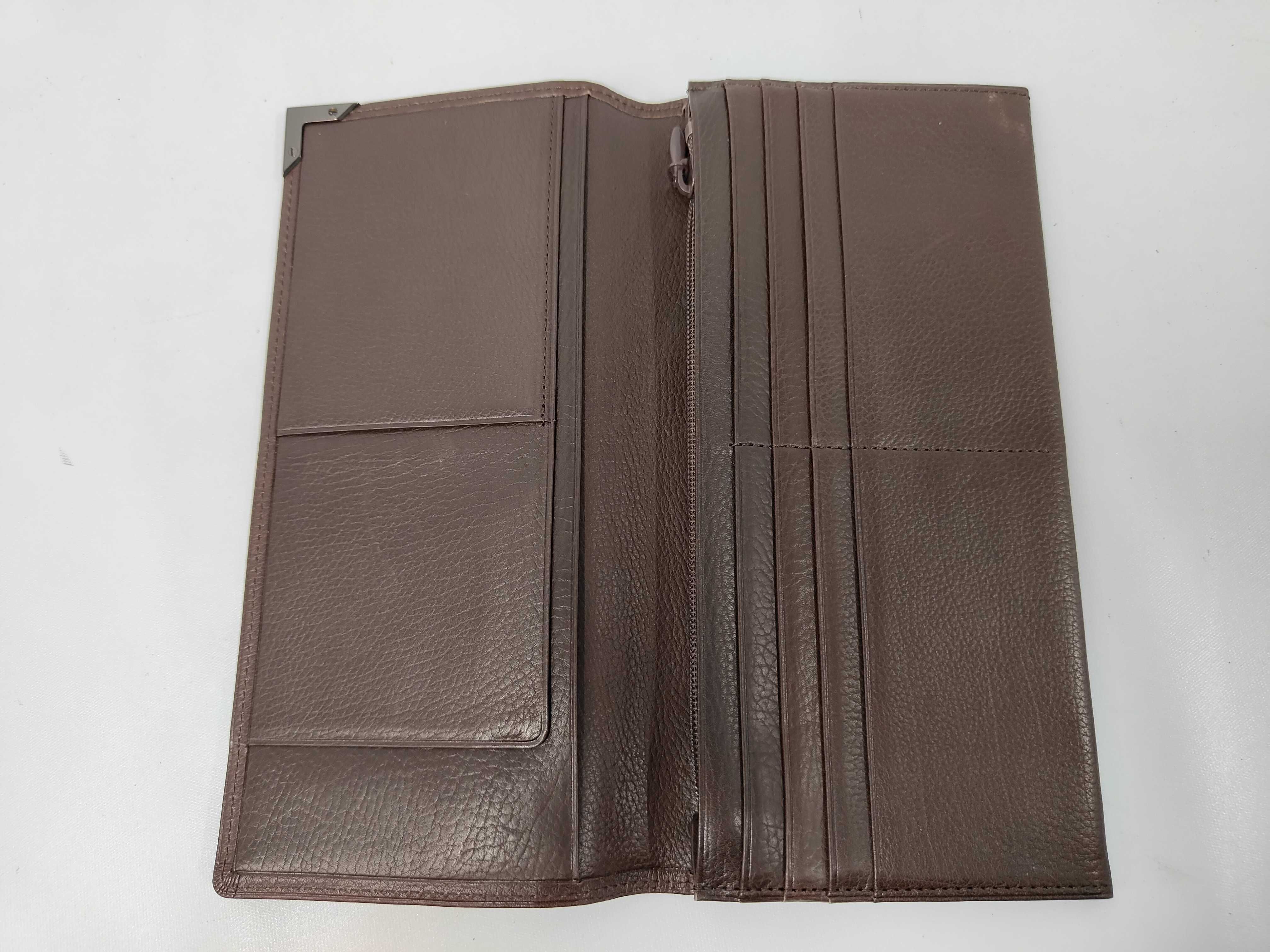 leather long wallet, excellent condition. — view 7