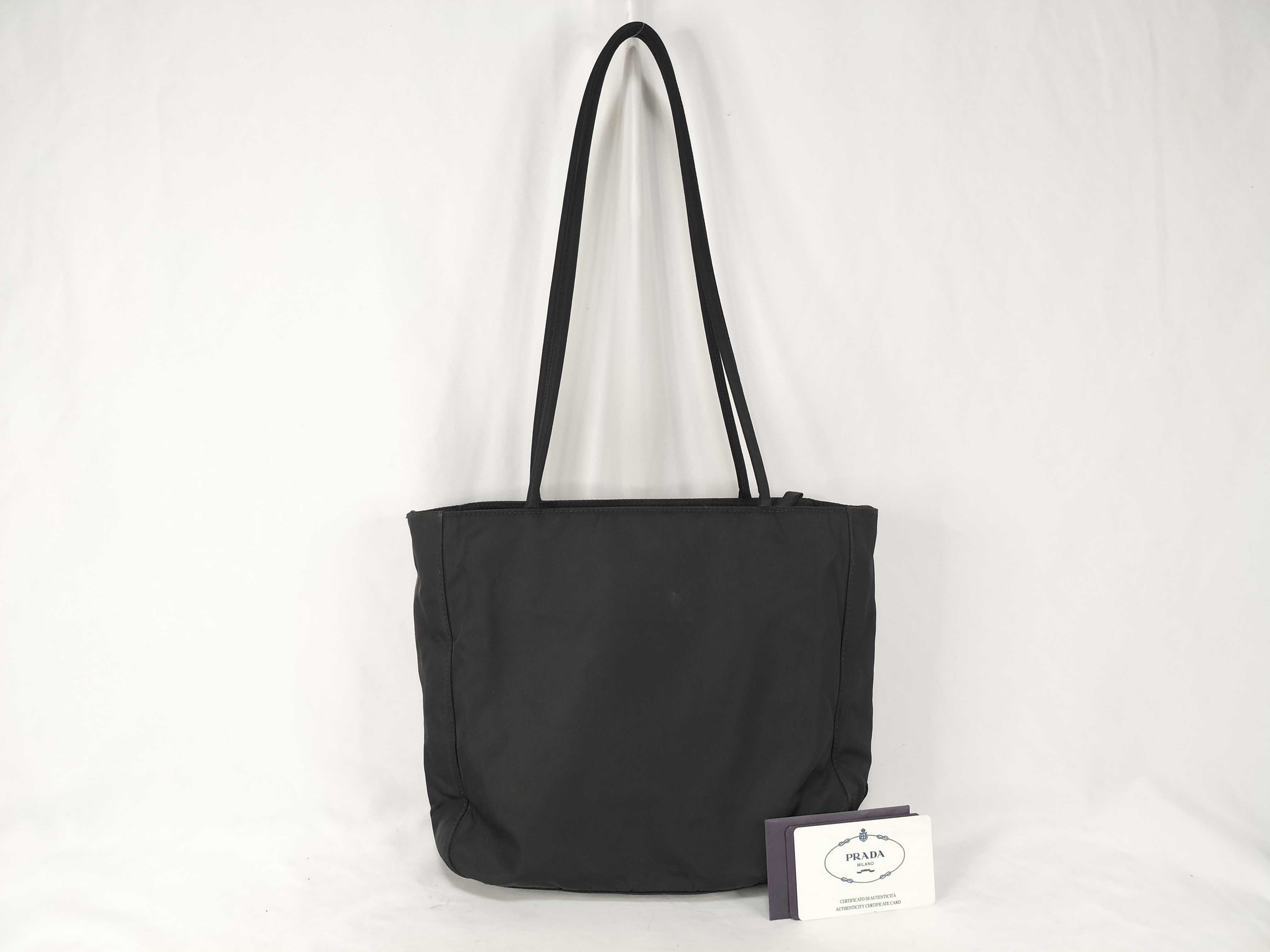 nylon tote bag black tote bag
