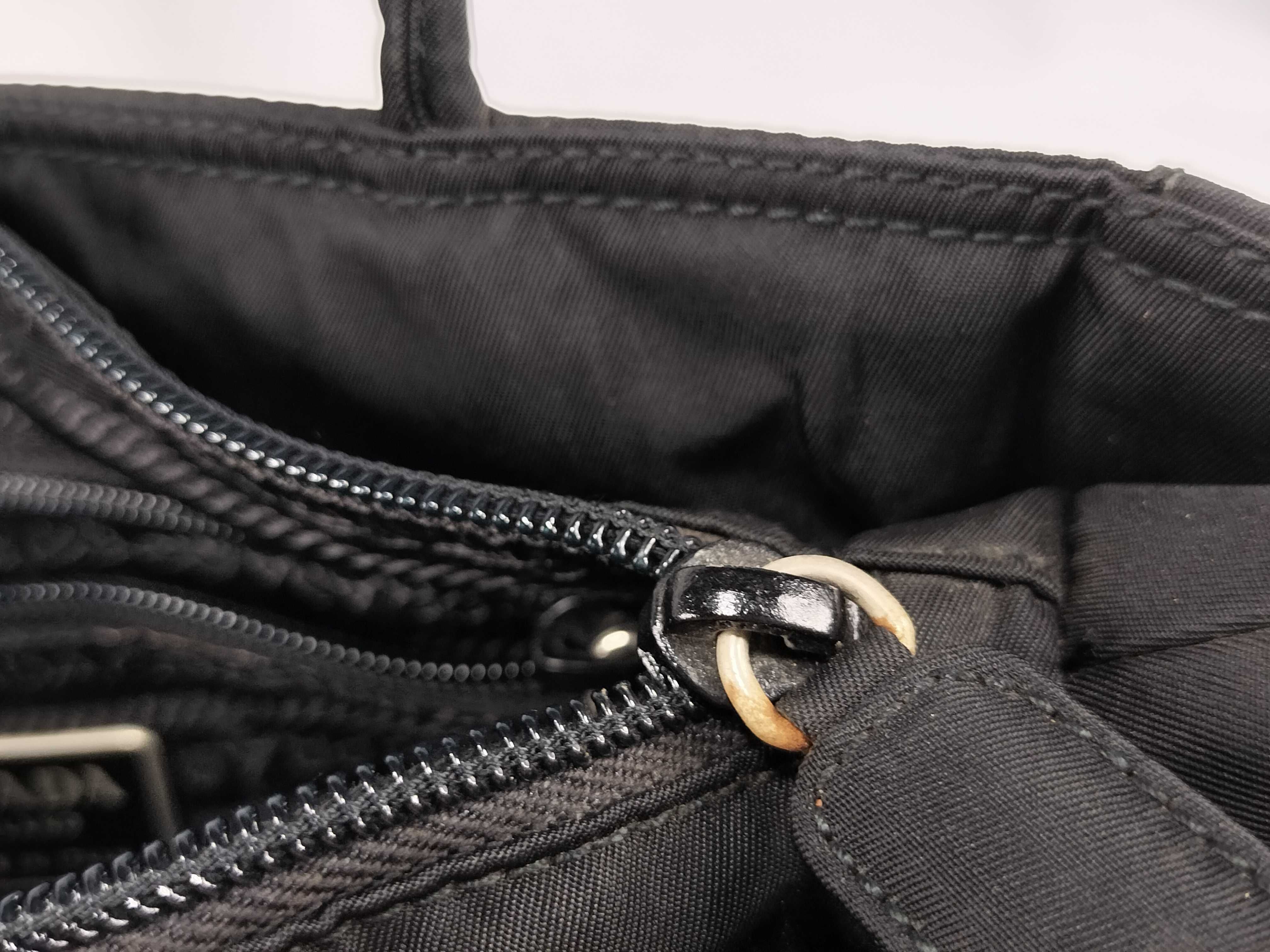 nylon tote bag black tote bag — view 13