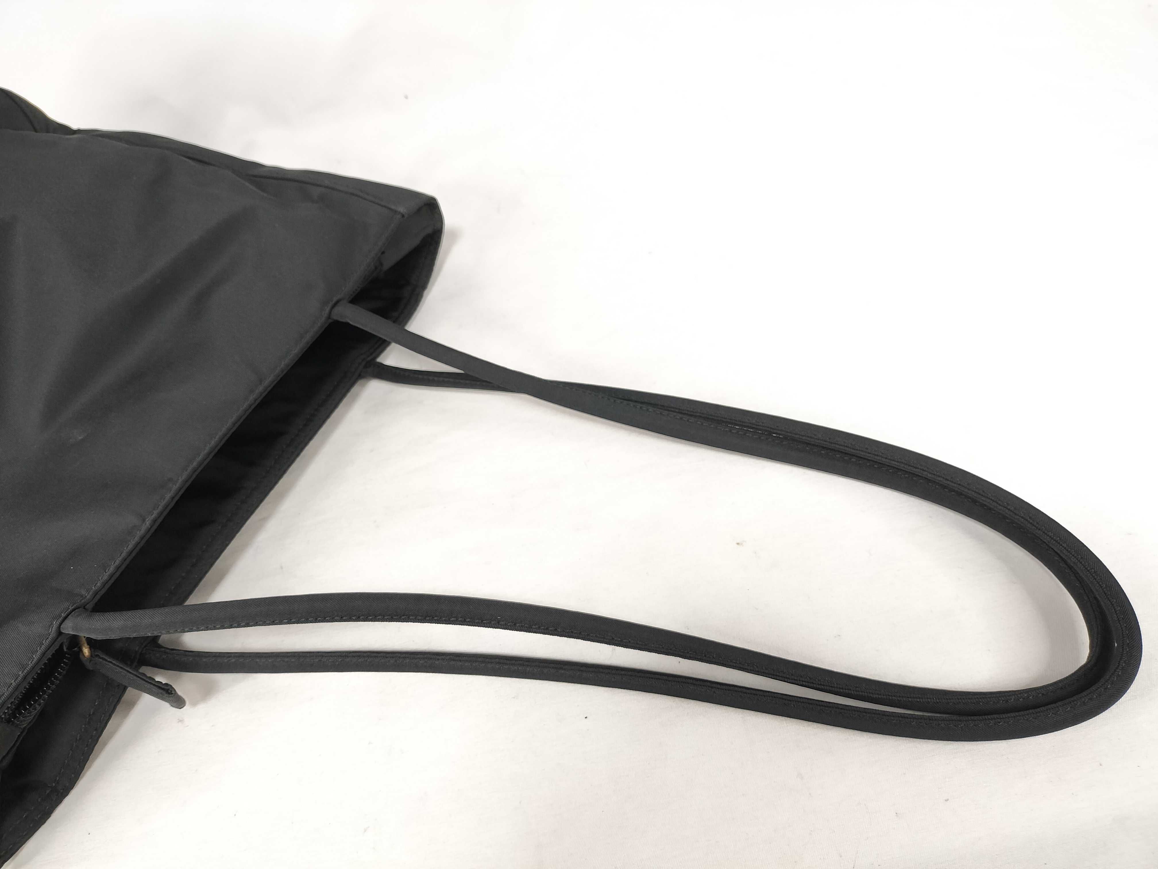 nylon tote bag black tote bag — view 3