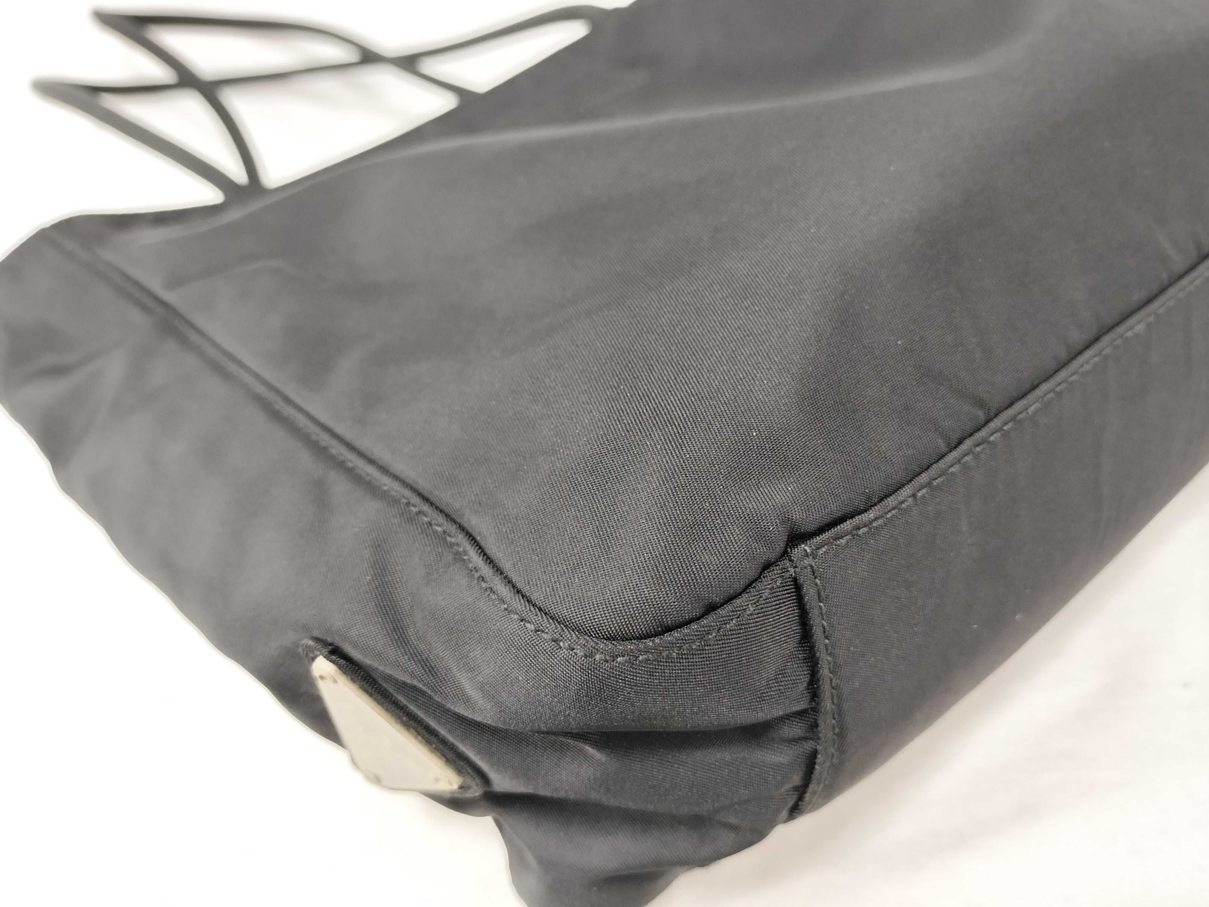 nylon tote bag black tote bag — view 7
