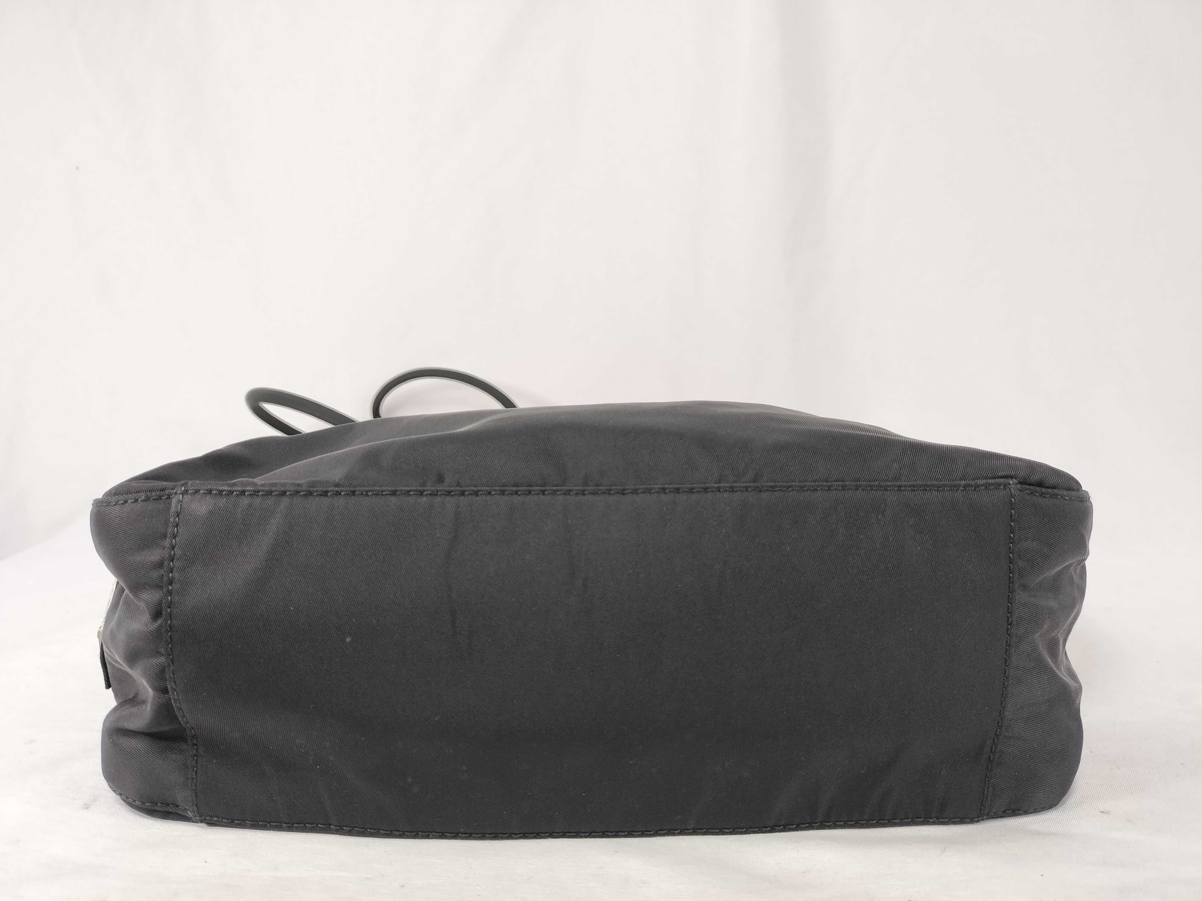 nylon tote bag black tote bag — view 8