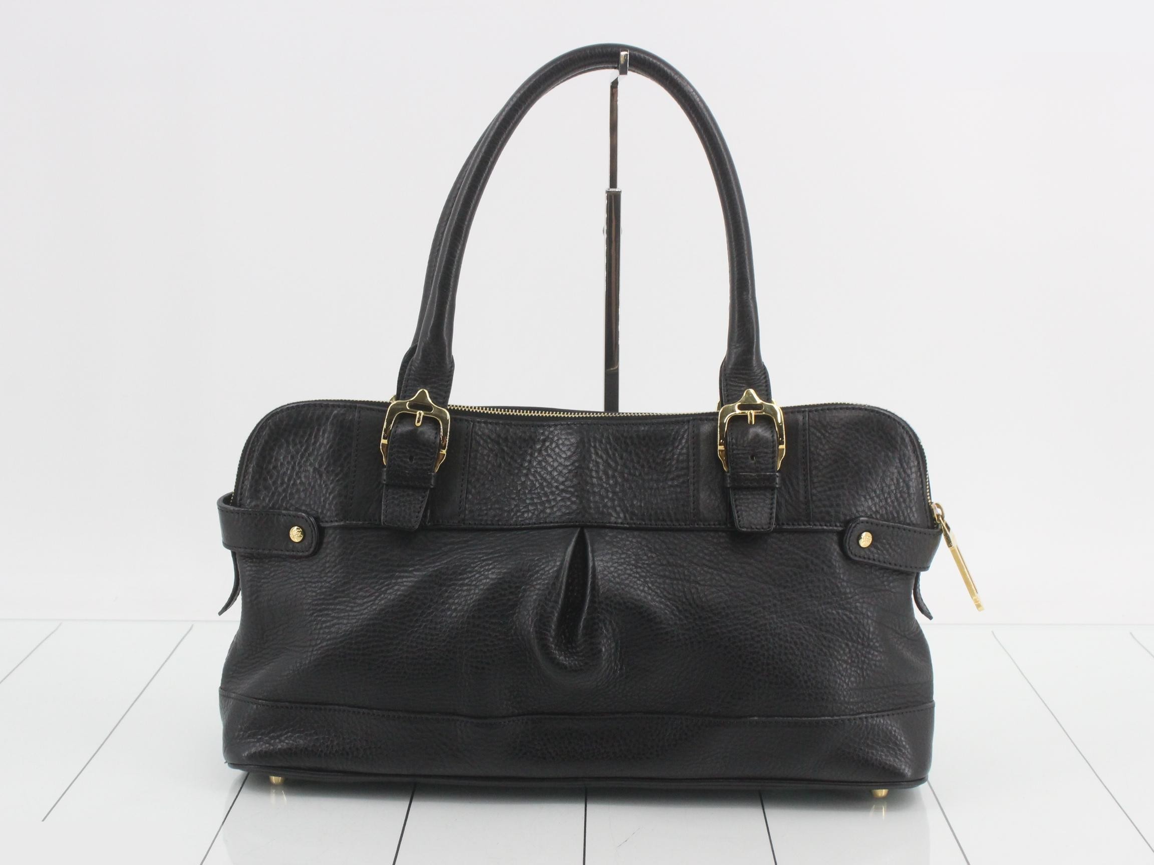 Leather handbag tote — view 2