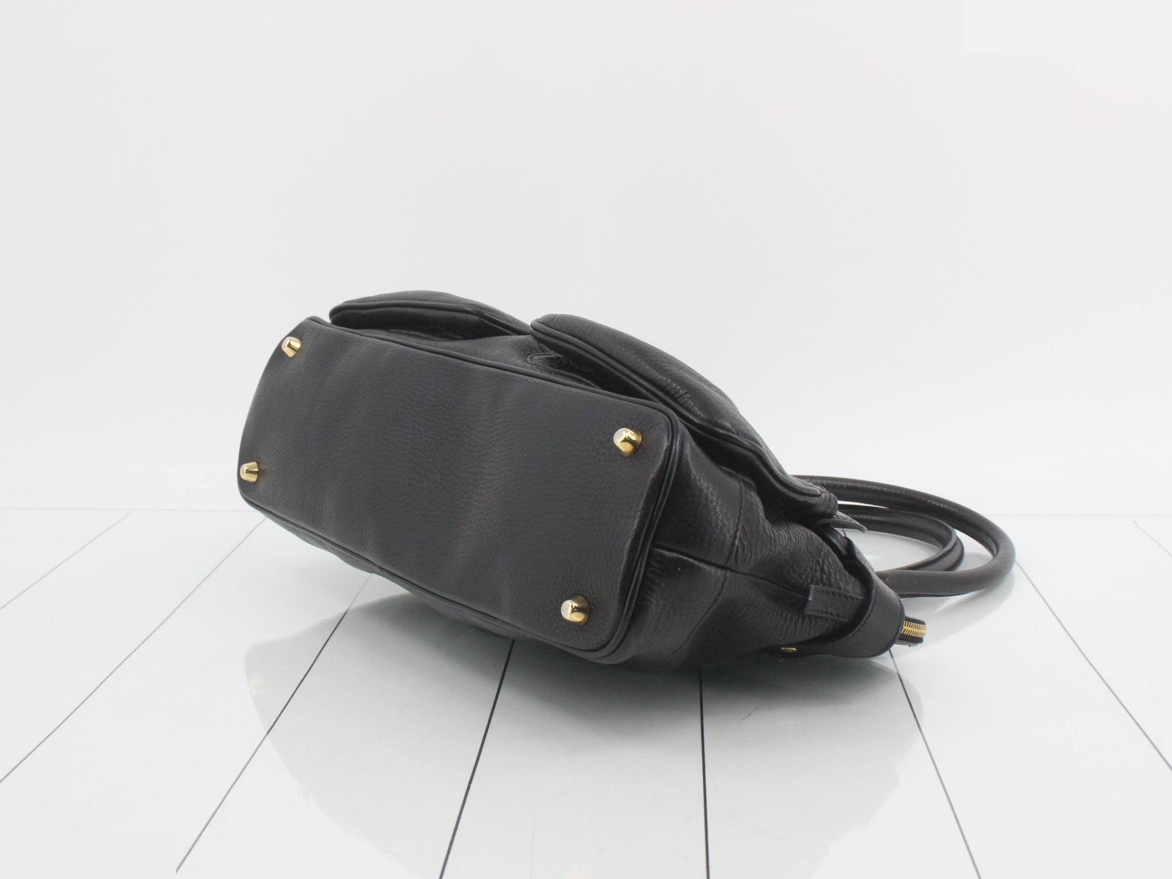 Leather handbag tote — view 6