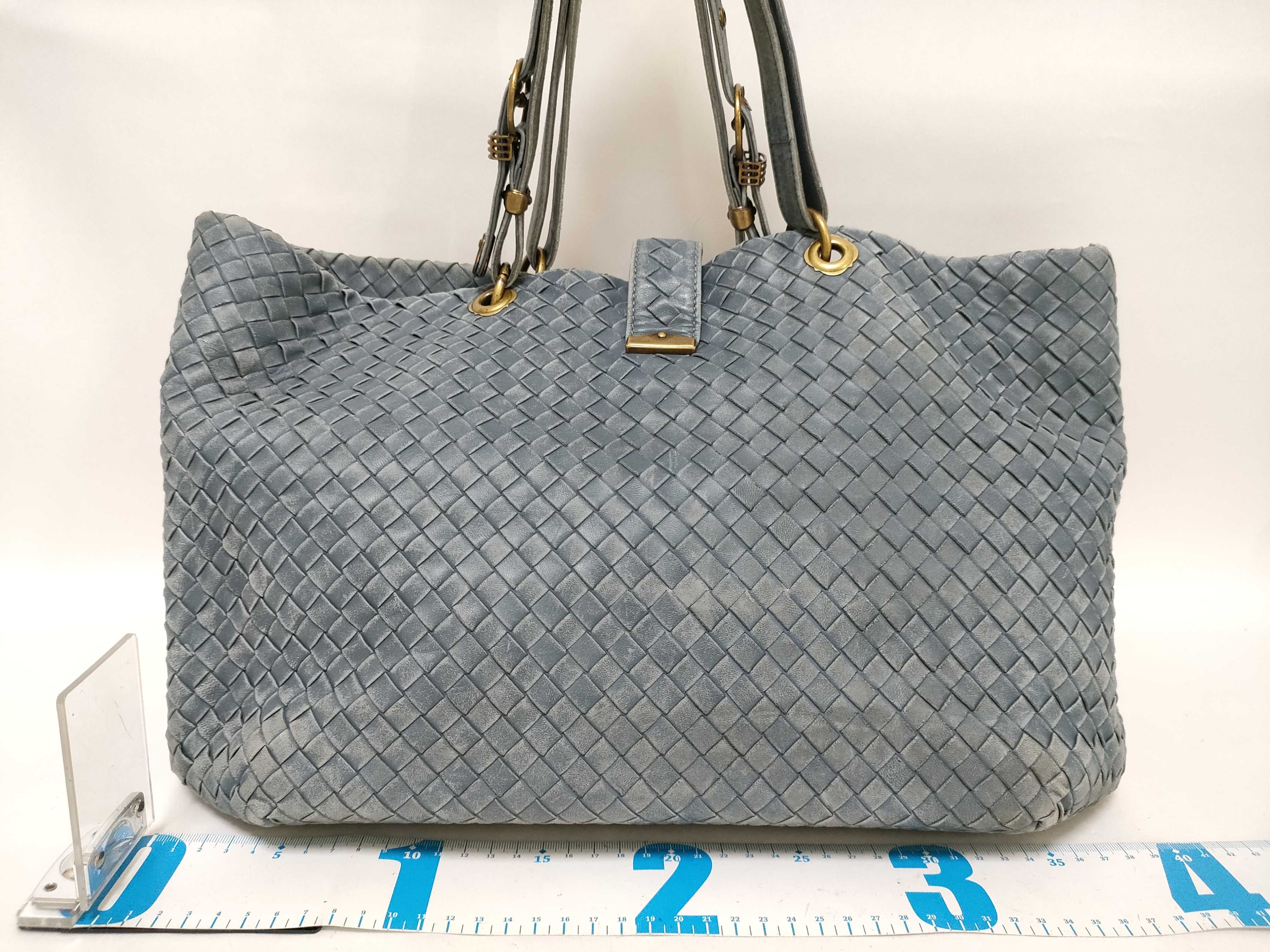 Intrecciato Bottega Roma Toque Leather Tote Bag — view 2