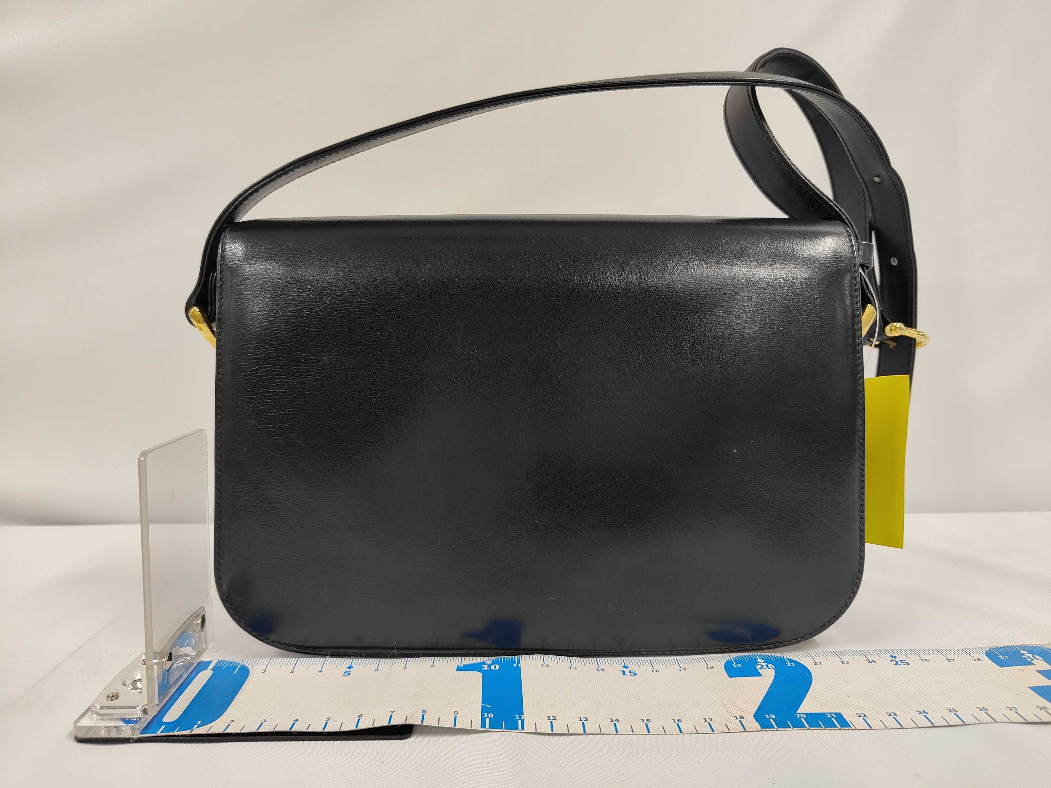 Carriage Hardware Flap Shoulder Bag — view 2