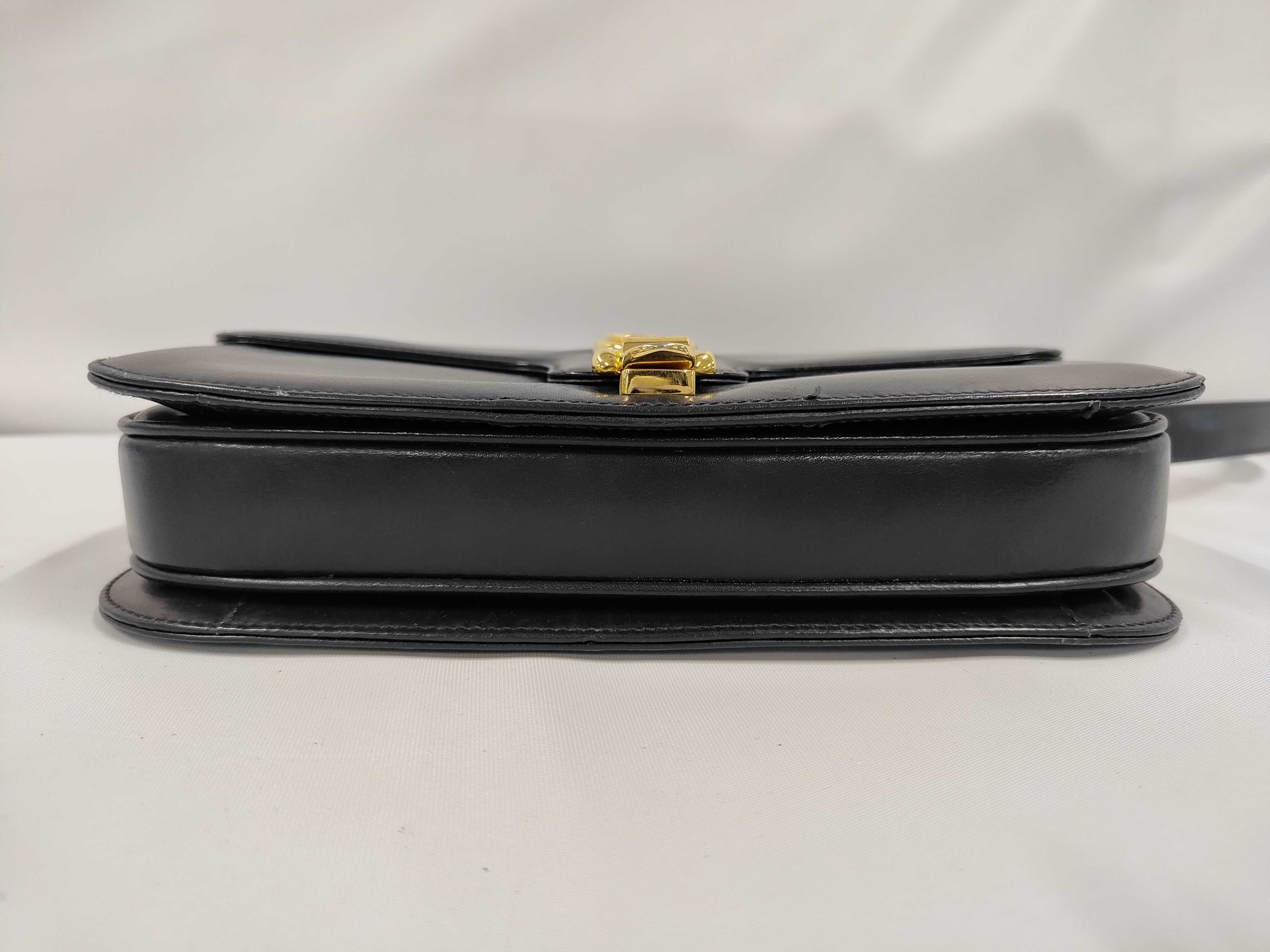 Carriage Hardware Flap Shoulder Bag — view 3