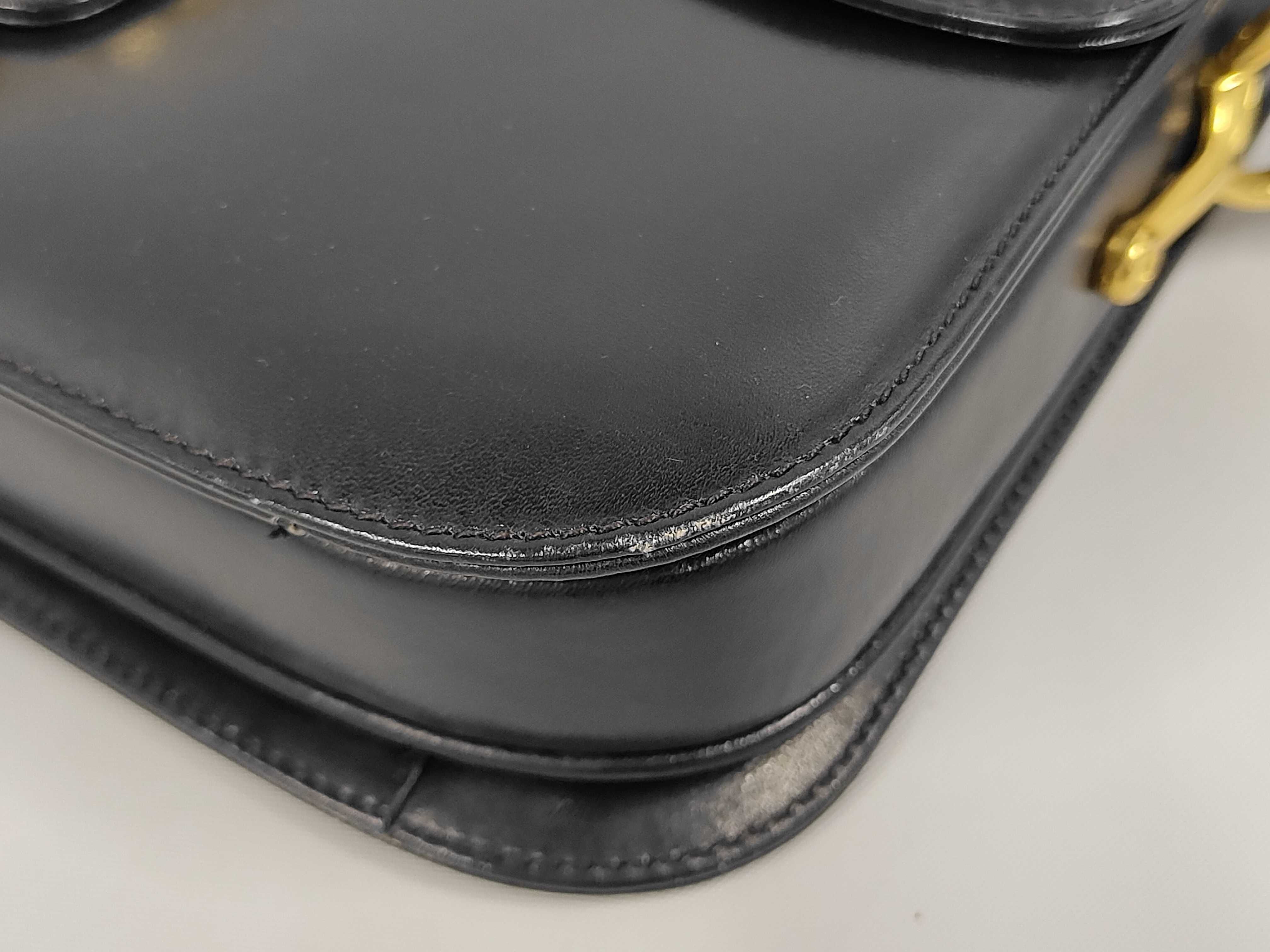 Carriage Hardware Flap Shoulder Bag — view 4