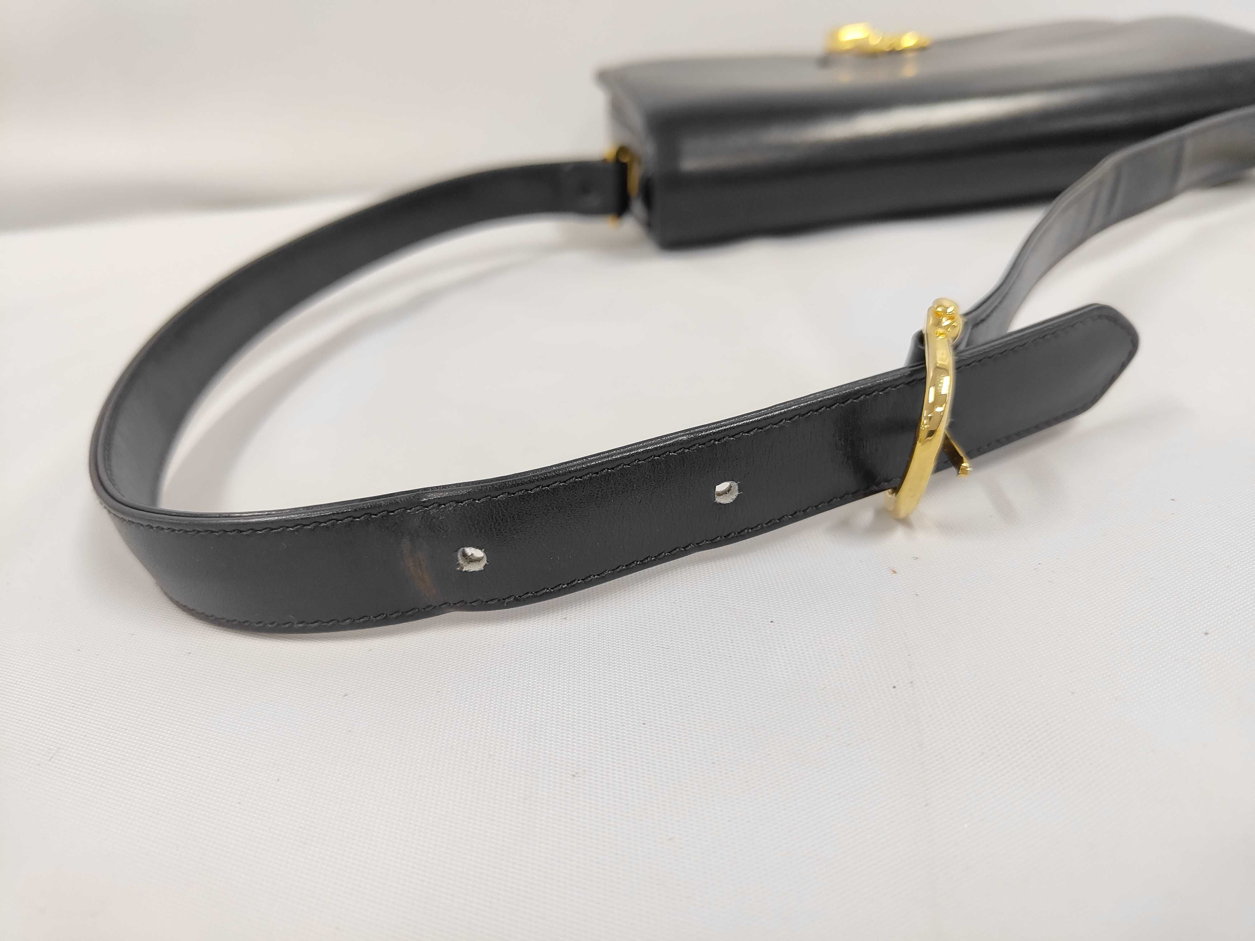 Carriage Hardware Flap Shoulder Bag — view 5